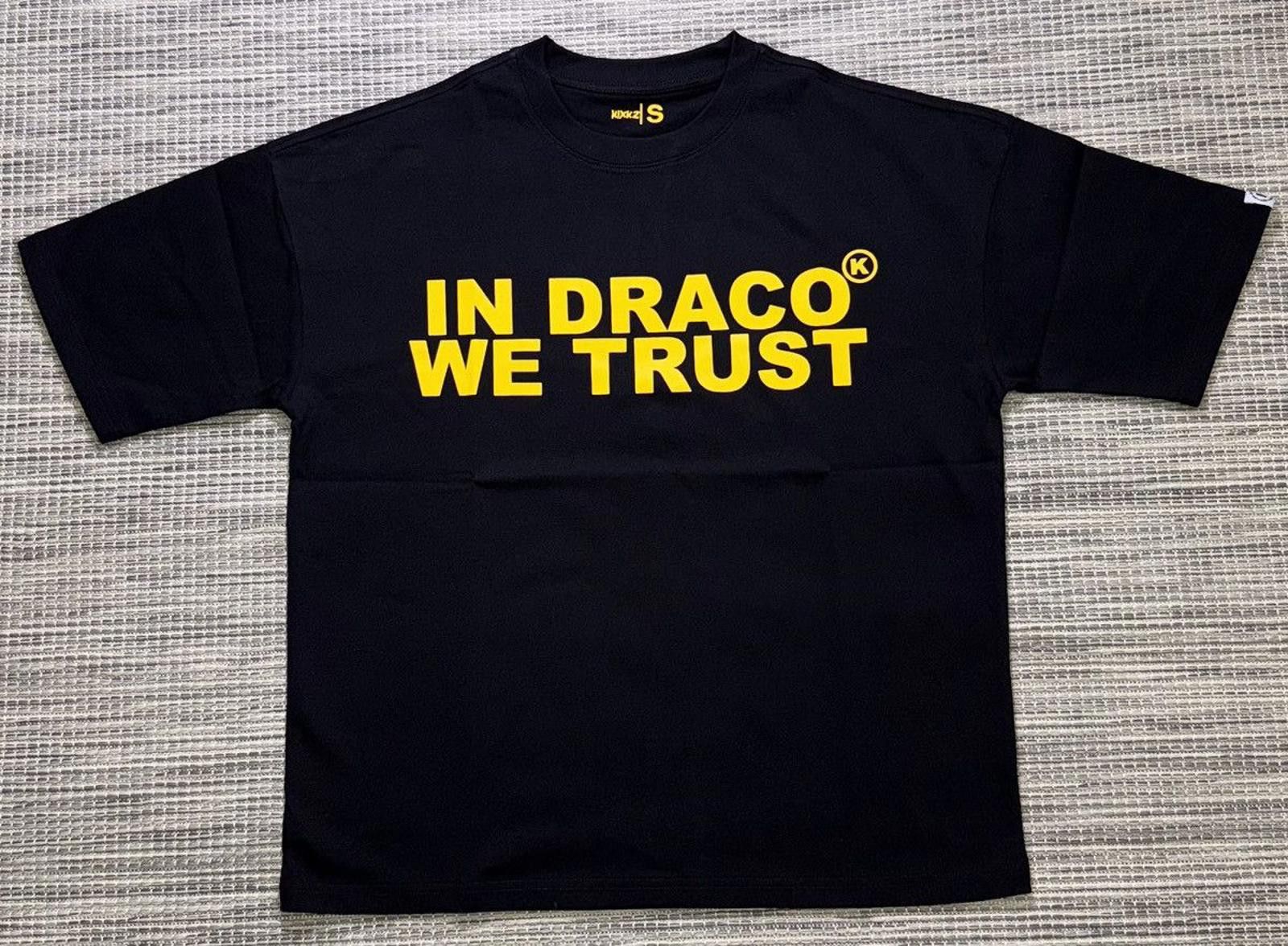 Other Kixks Black/Yellow In Draco We Trust Tee Size US S / EU 44-46 / 1 - 1 Thumbnail