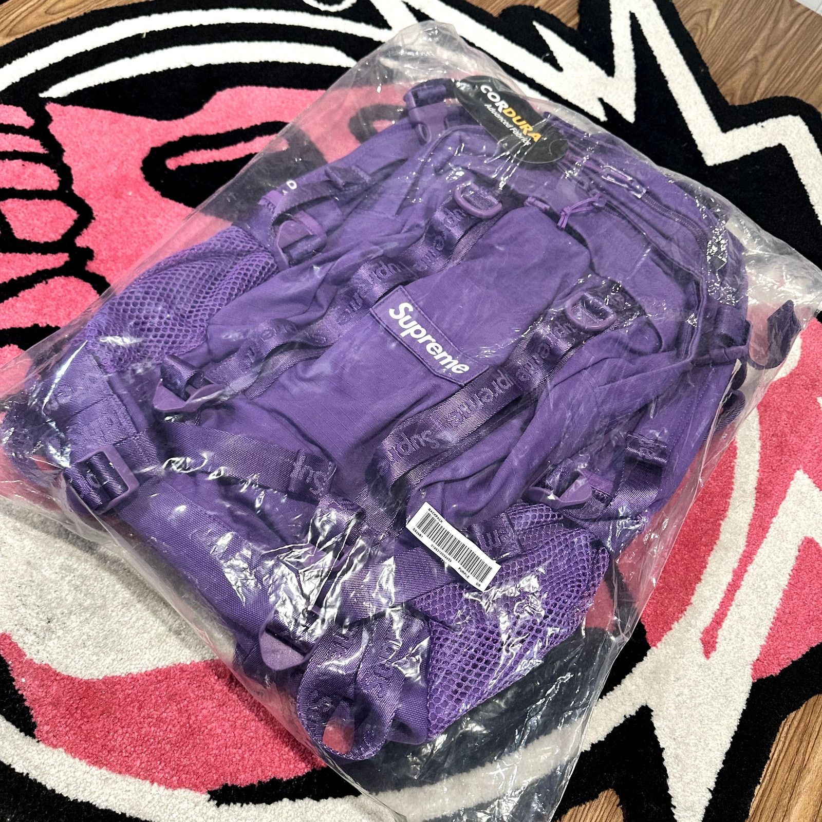 Supreme Supreme Logo Backpack (SS26) – Purple Size ONE SIZE - 3 Thumbnail