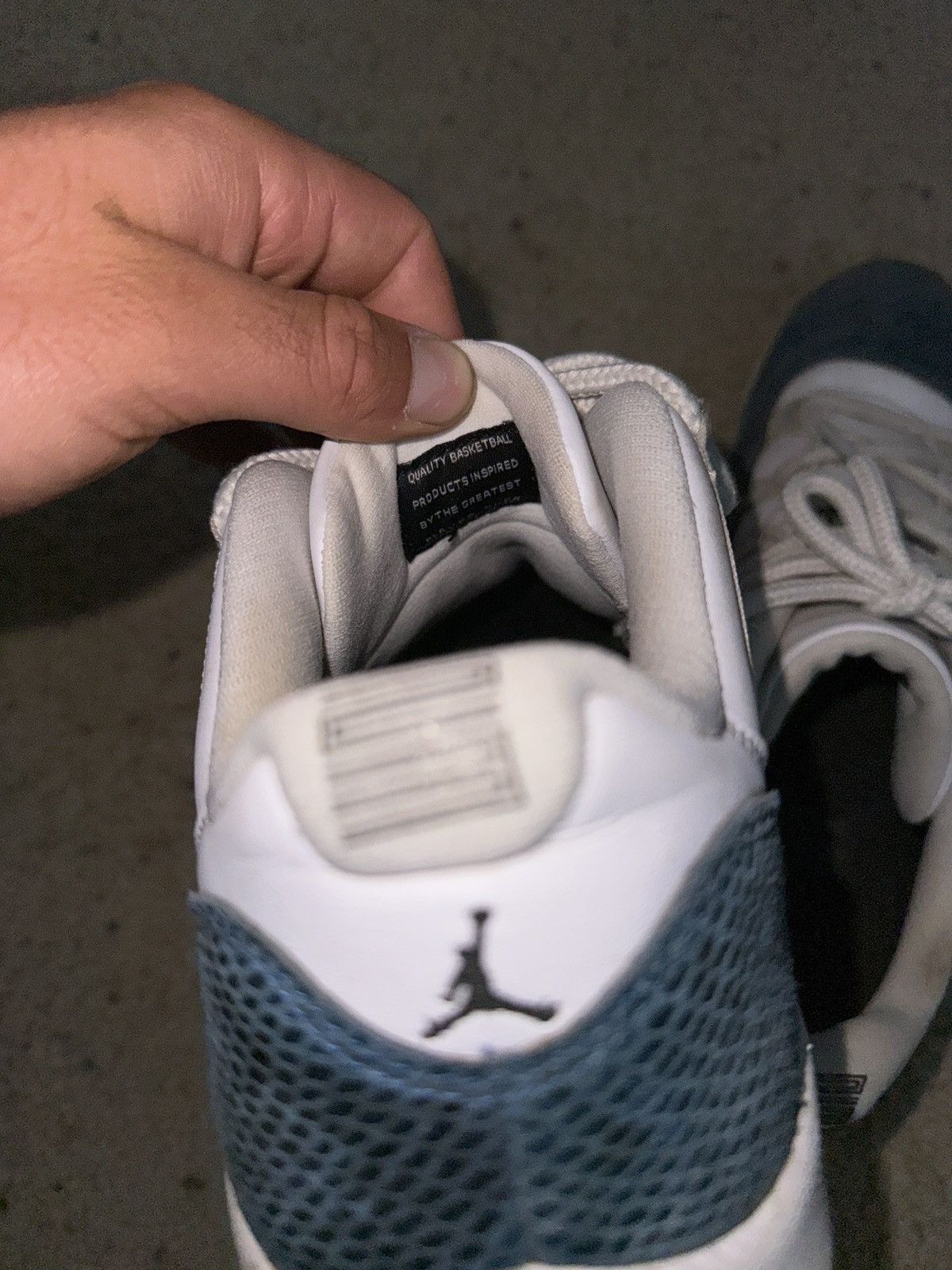 Jordan Brand Jordan 11 Low Snakeskin Size US 11.5 / EU 44-45 - 2 Thumbnail