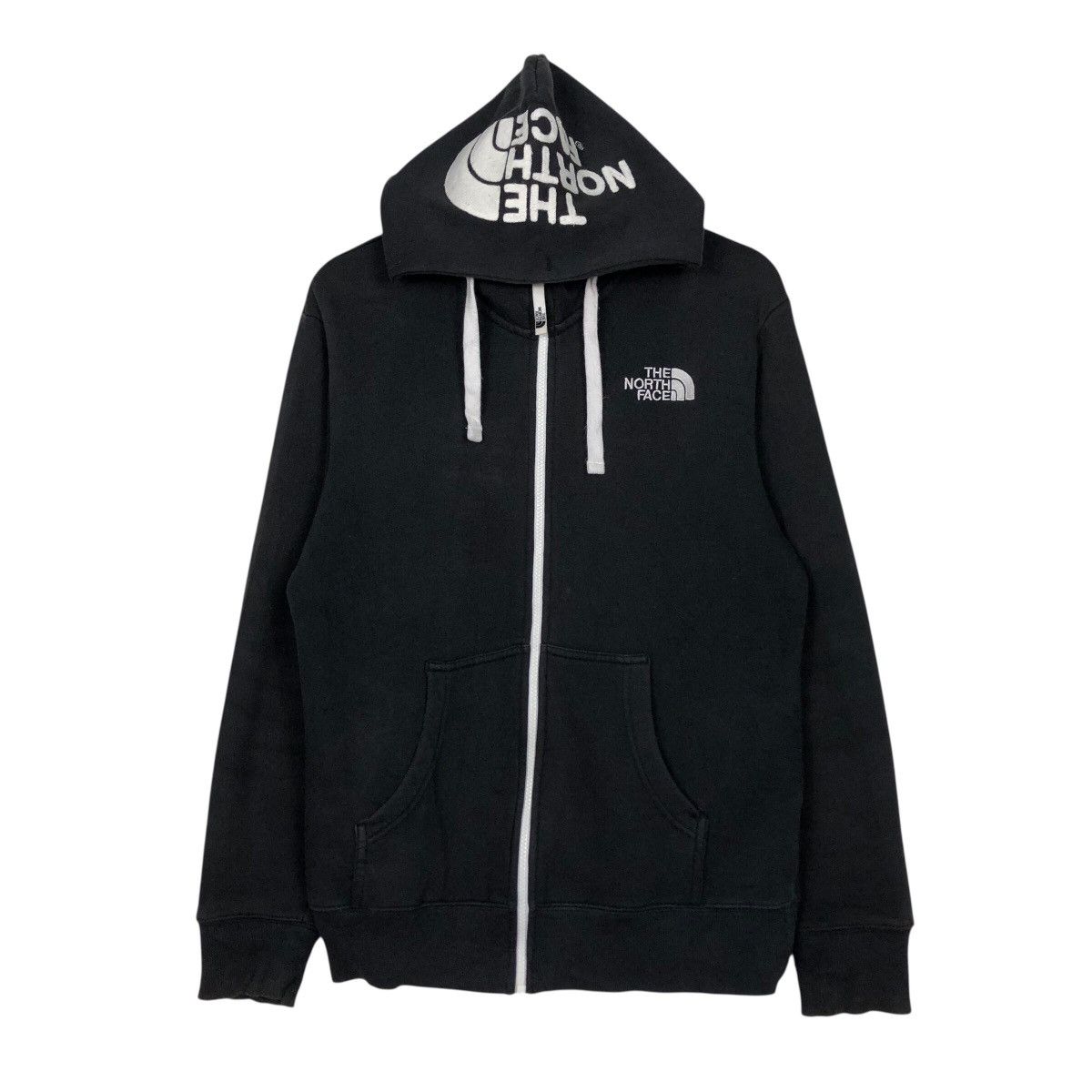 Japanese Brand 📌Zipper Hoodie Big Logo Over Print The North Face Size US S / EU 44-46 / 1 - 2 Thumbnail