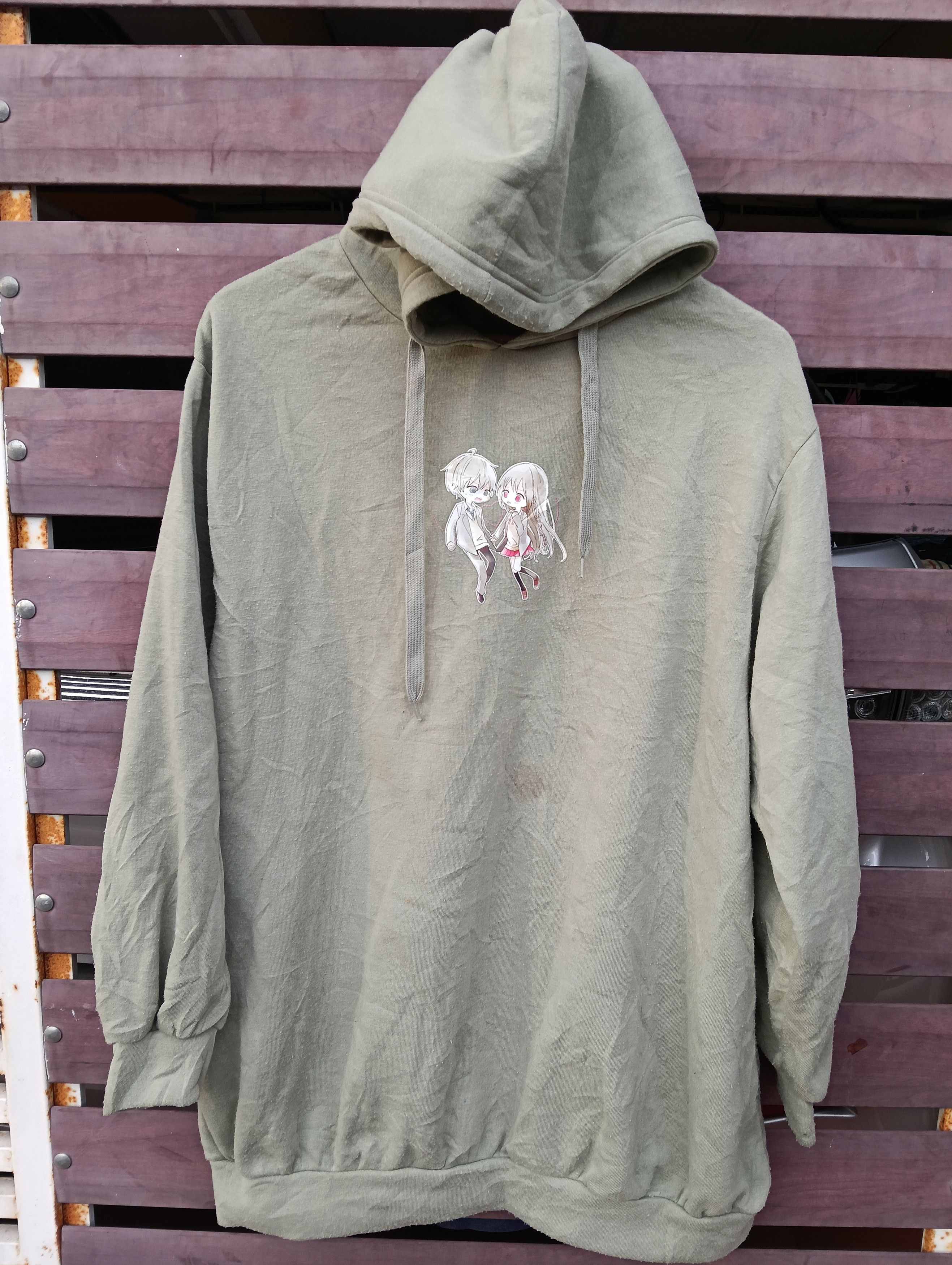Anime Casual Anime Hoodie Featuring Chibi Characters Size US XL / EU 56 / 4 - 1 Thumbnail