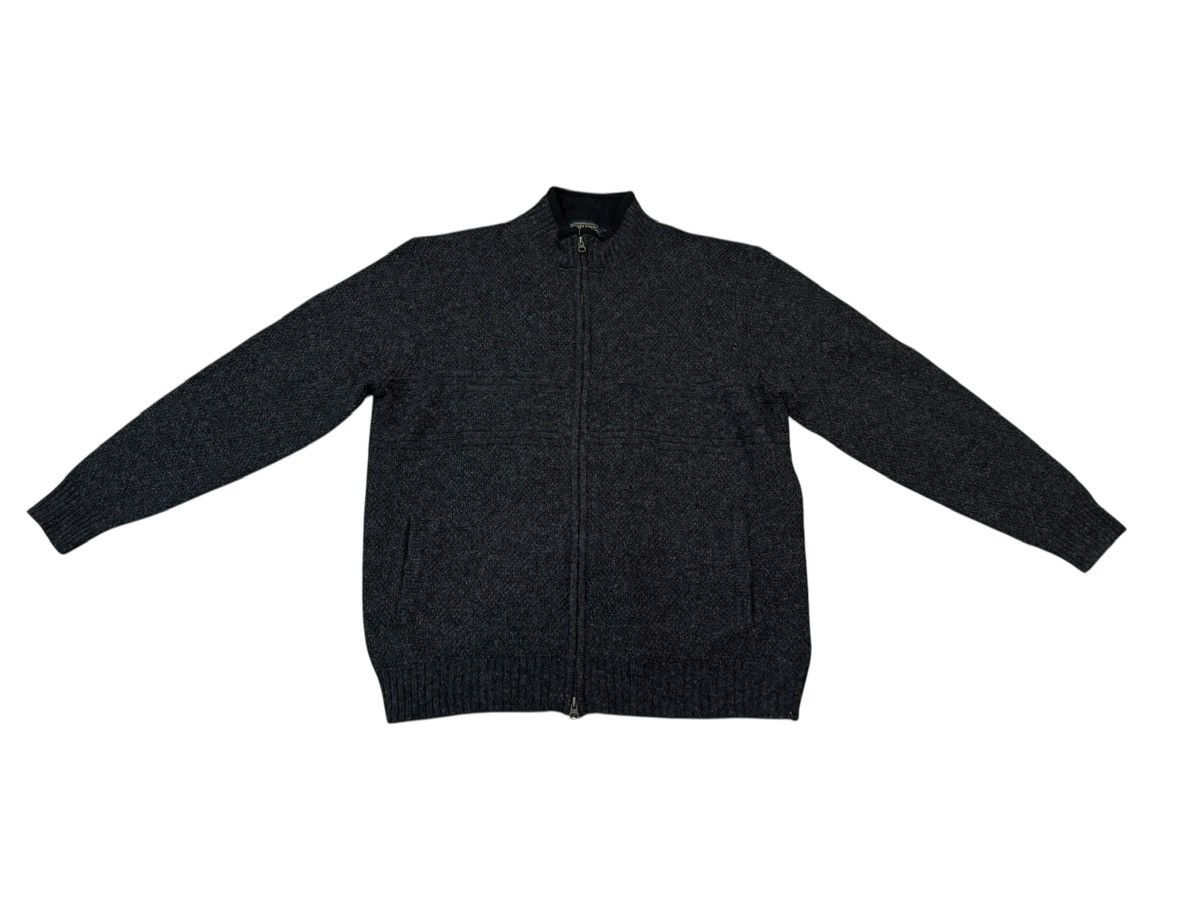 Pendleton Pendleton Gray Shetland Wool Jumper Zip Cardigan Sweater XL Size US XL / EU 56 / 4 - 4 Thumbnail