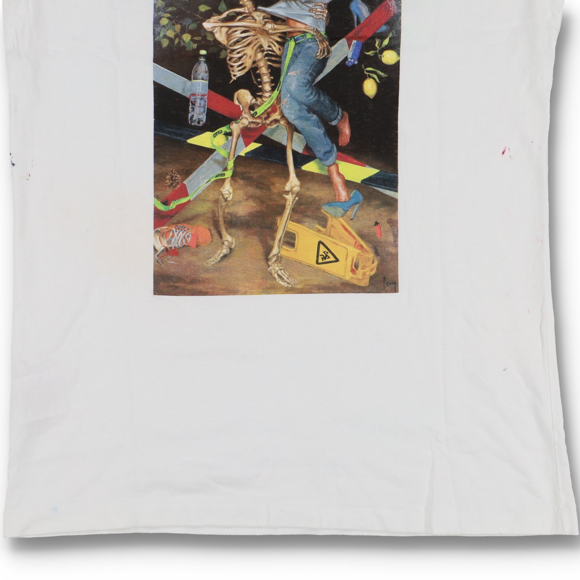 Off-White White Pascal Painting Golden Ratio Logo T-Shirt Size US M / EU 48-50 / 2 - 9 Thumbnail