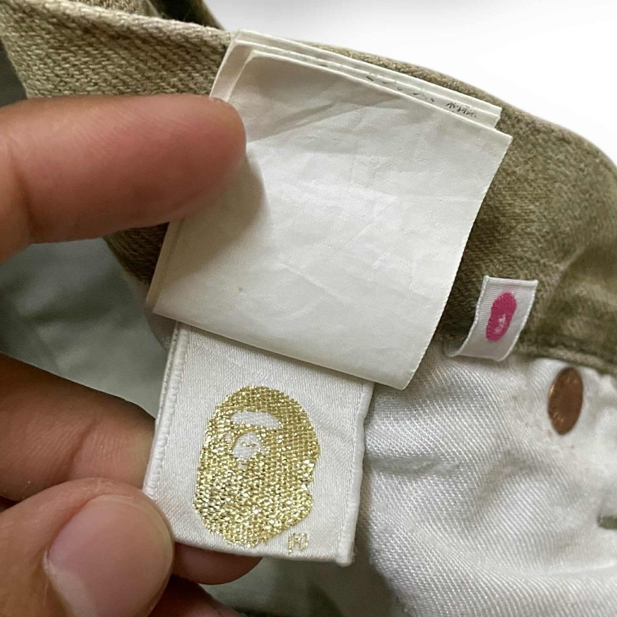 Bape OG Bapesta Jeans Size 31" - 11 Thumbnail