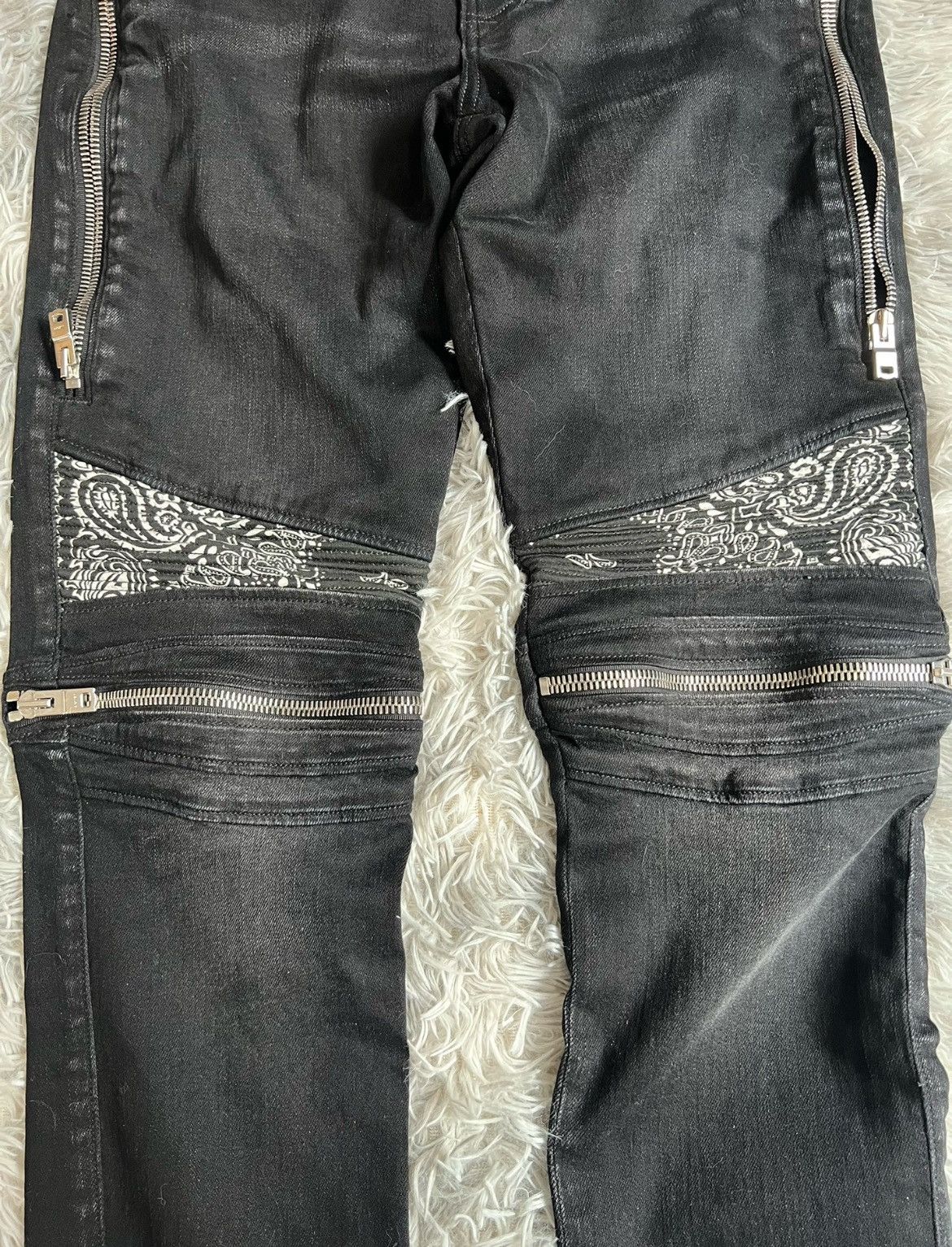 Amiri Amiri mx2 cashew washed black jeans Size US 32 / EU 48 - 3 Thumbnail