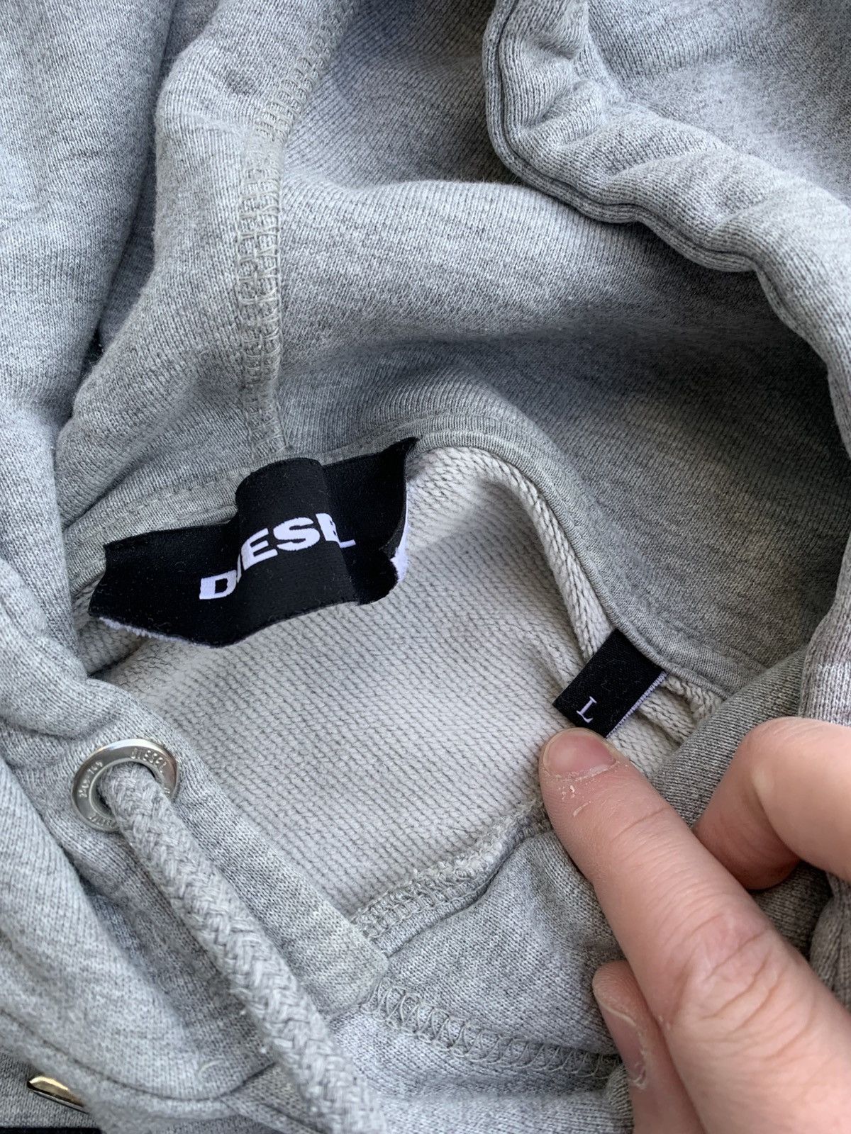 Diesel Diesel Hoodie Vintage Big Logo Avantgarde Style Sk8 Size US L / EU 52-54 / 3 - 5 Thumbnail