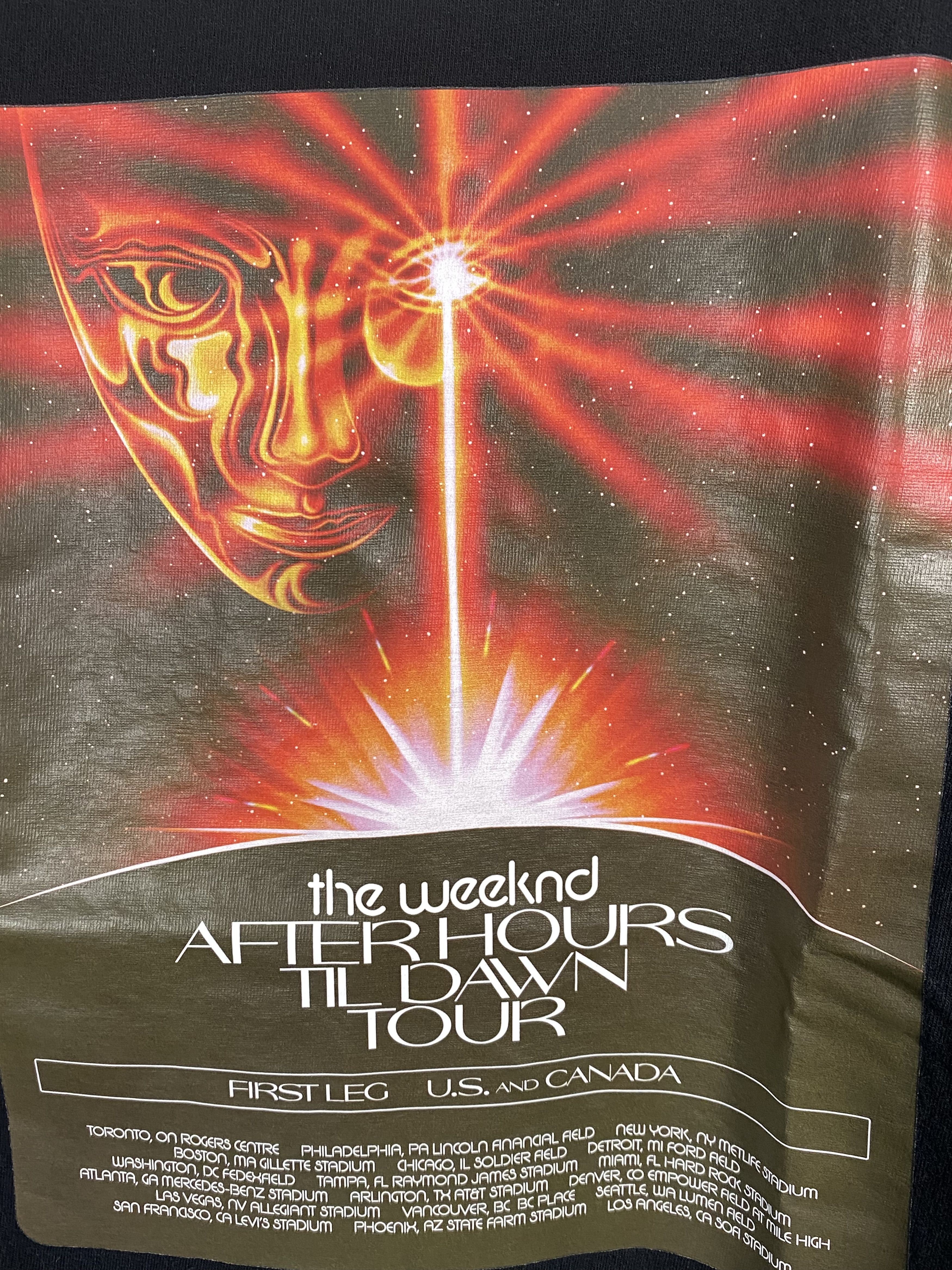 XO The Weeknd XO After Hours Til Dawn Tour Tee Size US S / EU 44-46 / 1 - 2 Thumbnail
