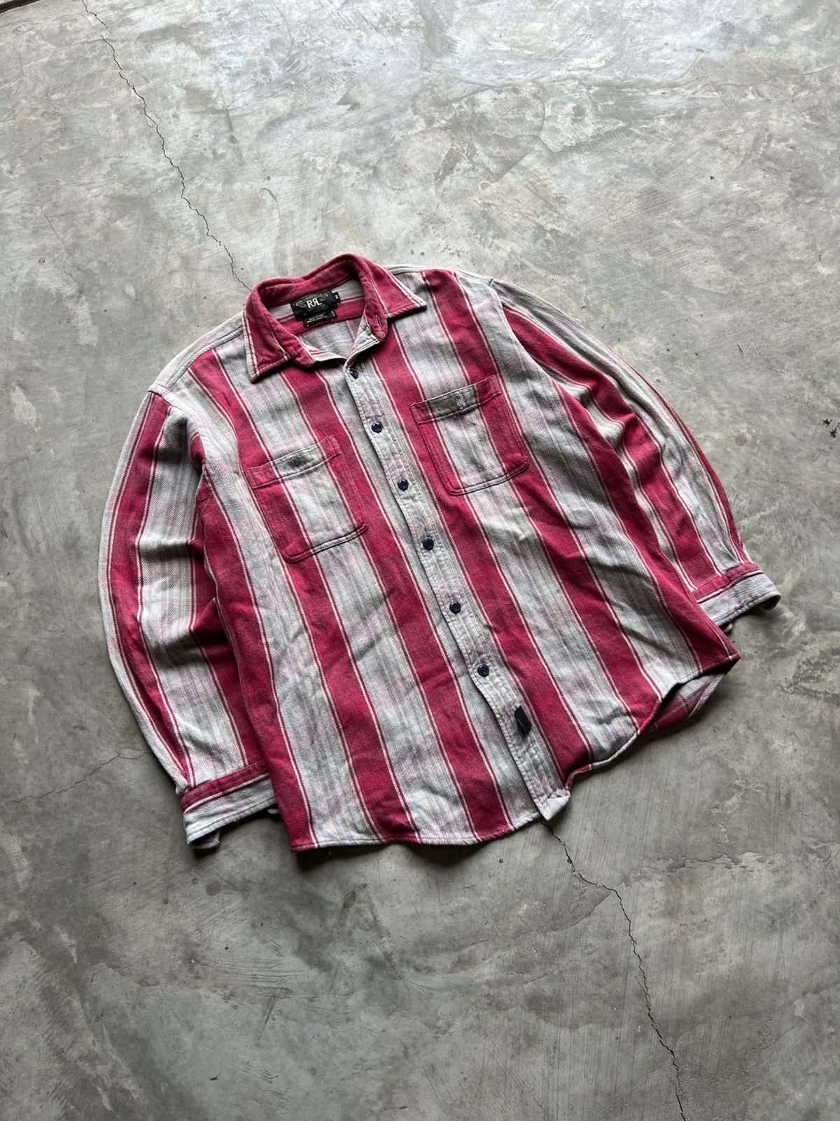 RRL Ralph Lauren Vintage DOUBLE RRL FLANNEL Size US M / EU 48-50 / 2 - 3 Thumbnail