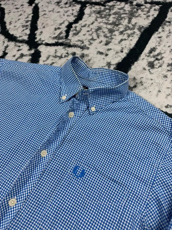 Fred Perry Fred Perry checkered shirt S logo blue Size US S / EU 44-46 / 1 - 3 Thumbnail