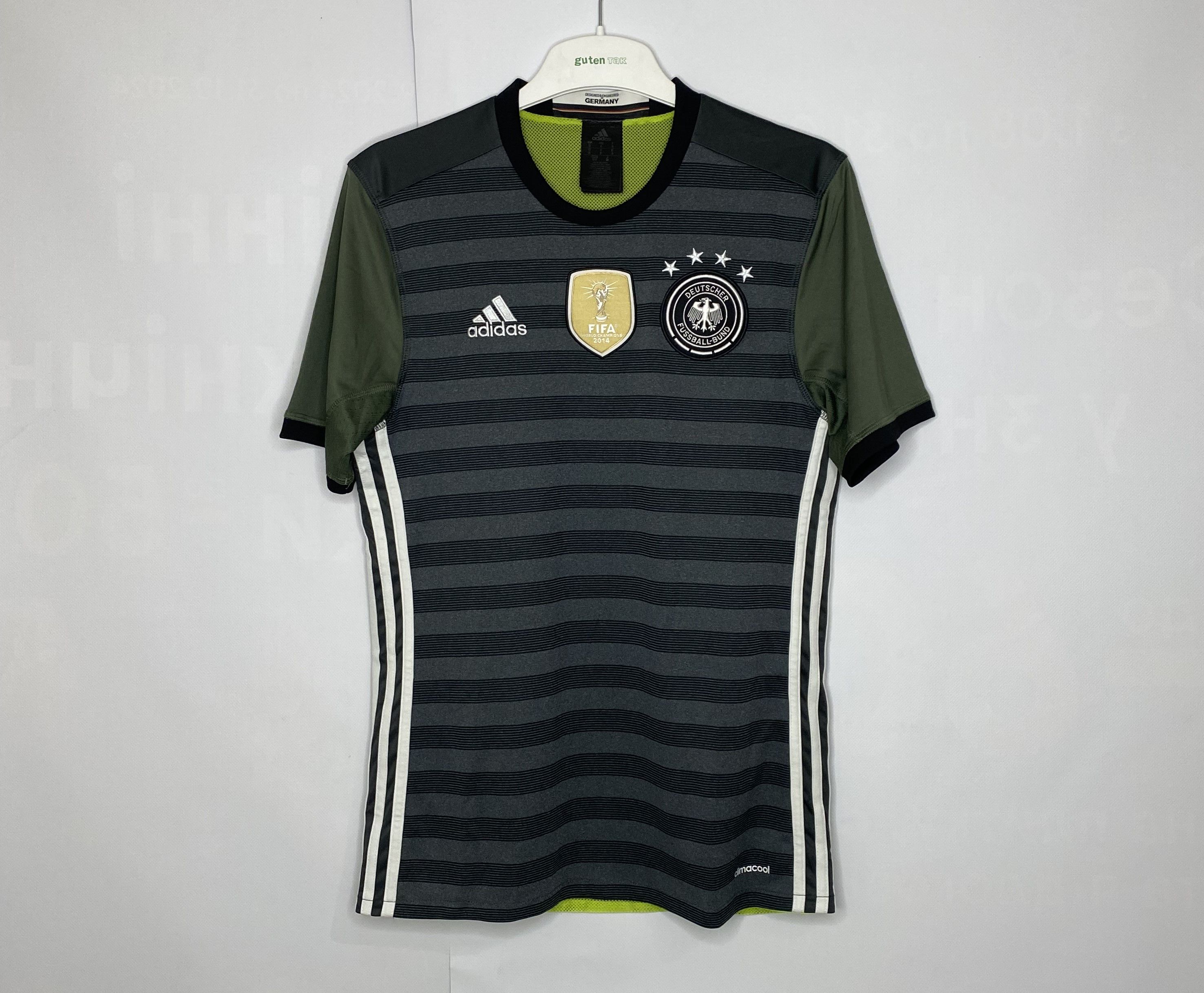 Adidas GERMANY TEAM 2016 2017 AWAY FOOTBALL SHIRT SOCCER JERSEY Size US S / EU 44-46 / 1 - 1 Thumbnail