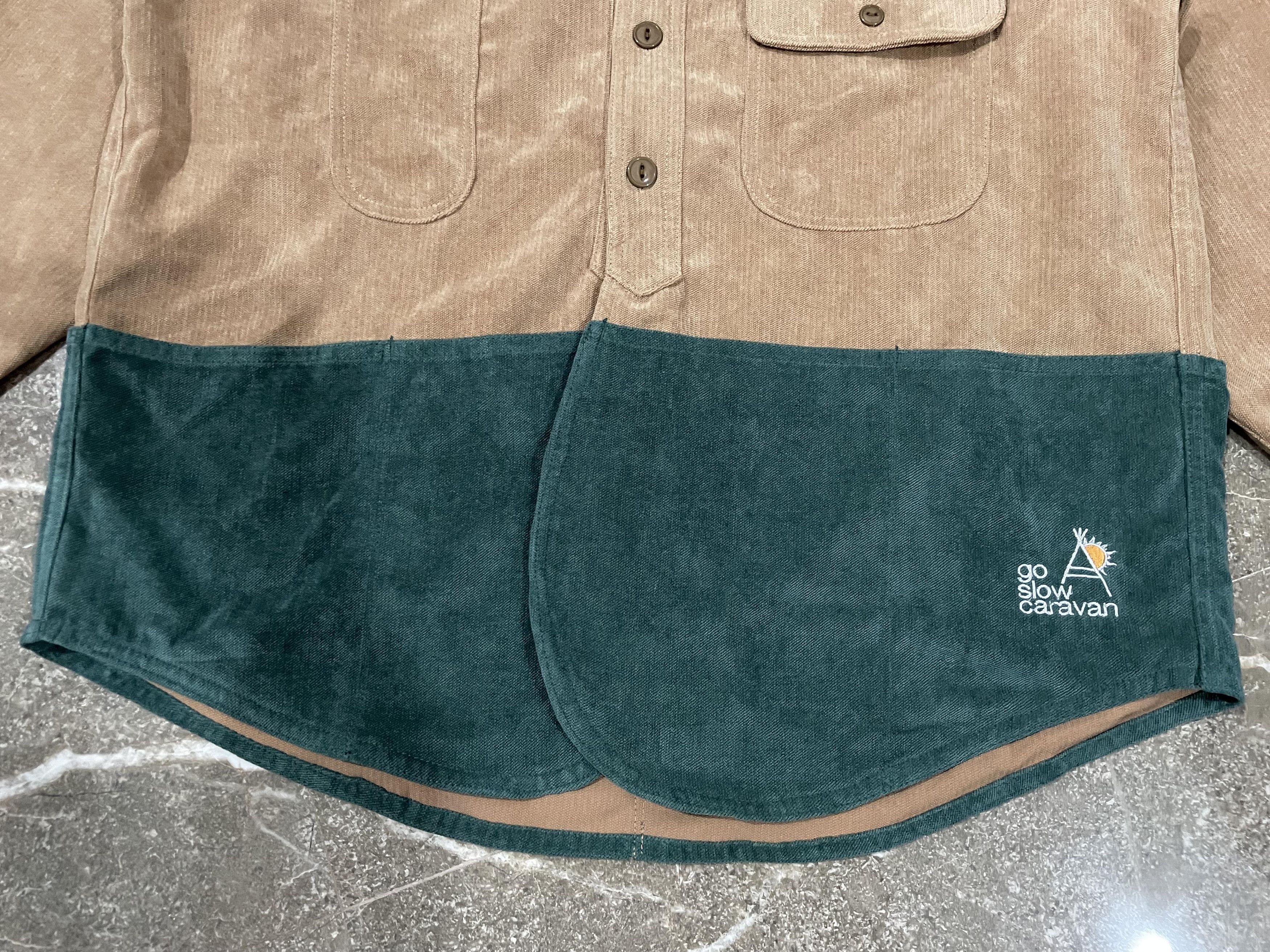 Japanese Brand × go slow caravan GSC 2 tone Button Up Polo Size US L / EU 52-54 / 3 - 2 Thumbnail