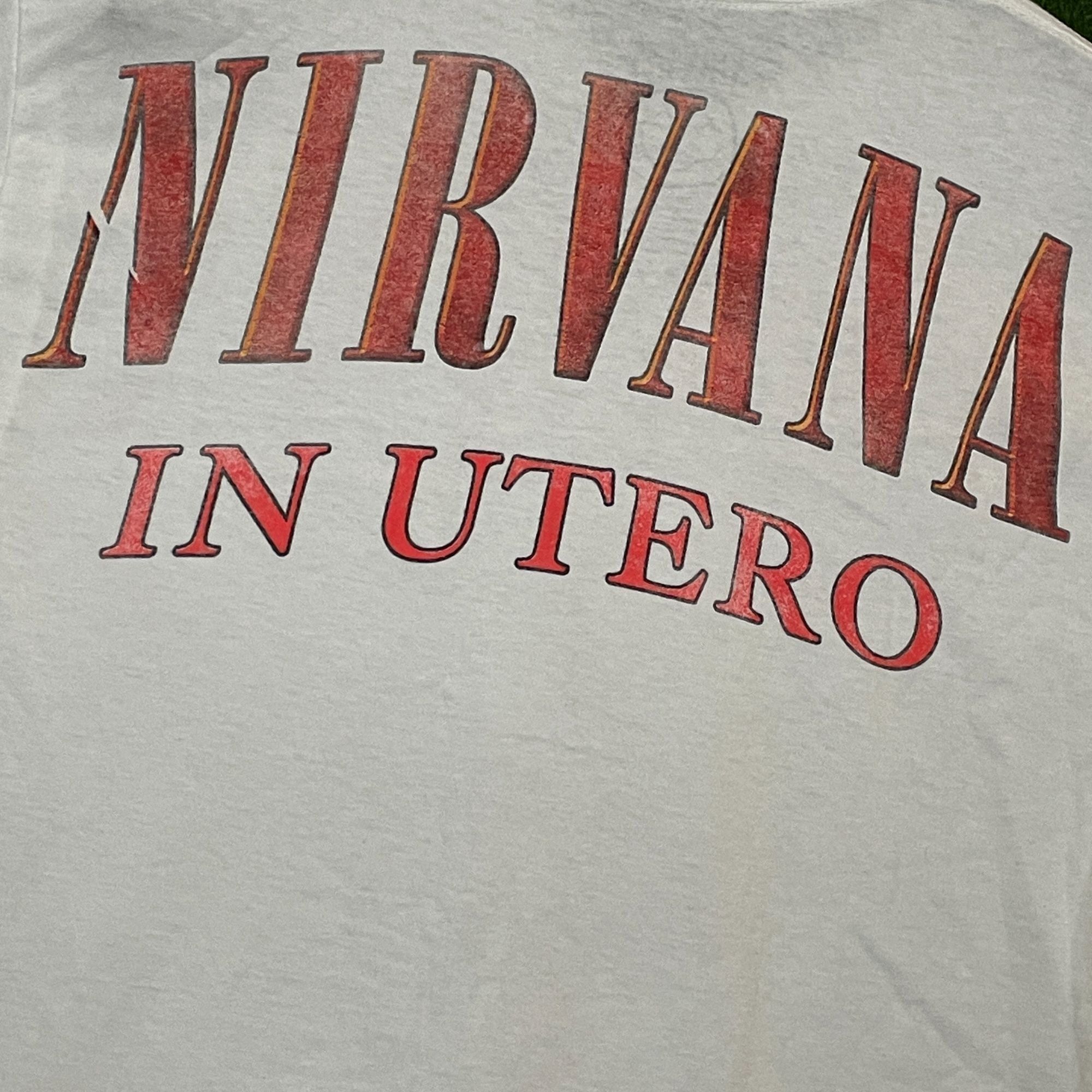 Nirvana Nirvana in Utero Concert Rock T-shirt size Small Size US S / EU 44-46 / 1 - 5 Thumbnail