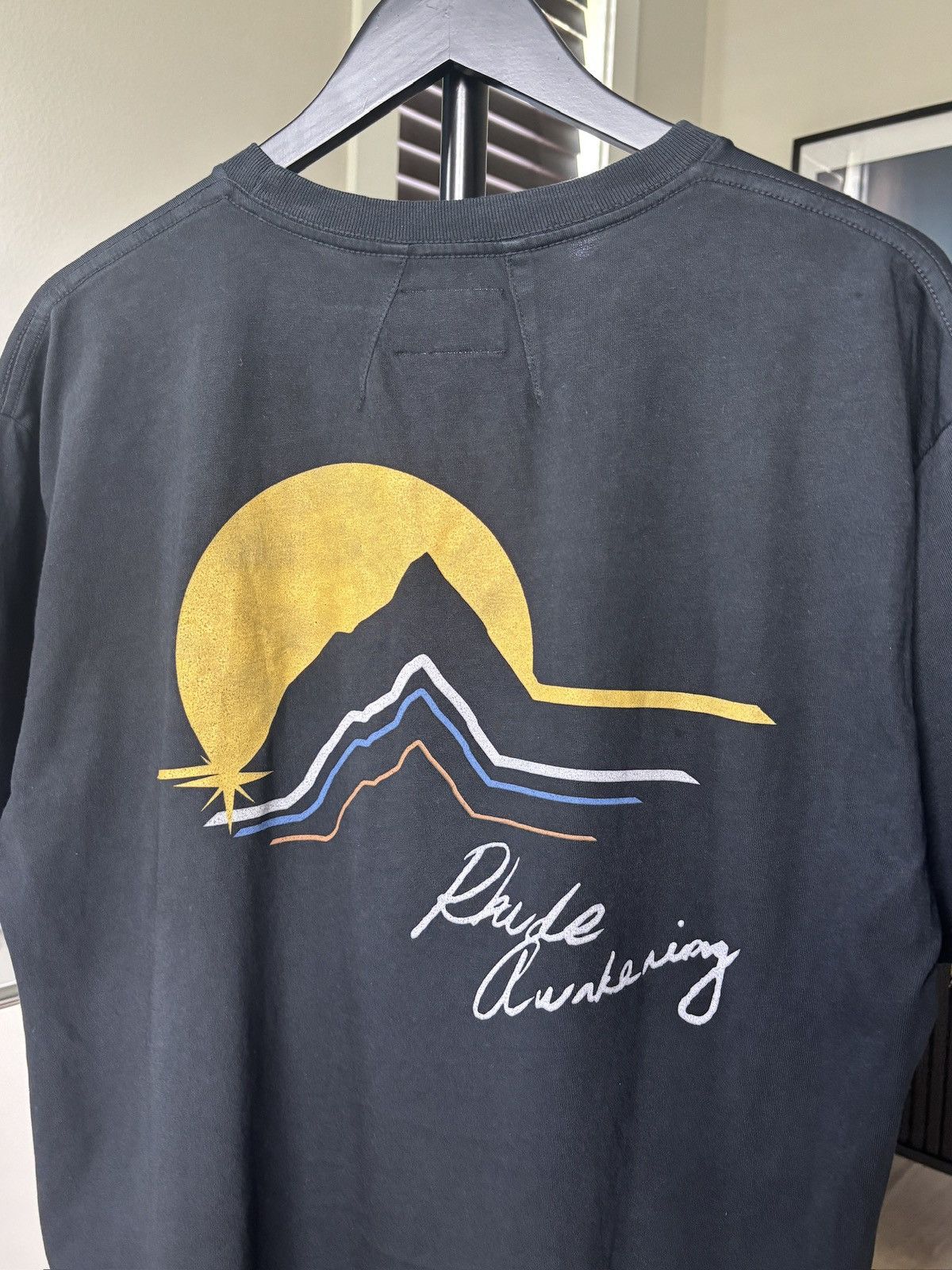 Rhude RHUDE AWAKENING MOONLIGHT LOGO TEE Size US S / EU 44-46 / 1 - 5 Thumbnail