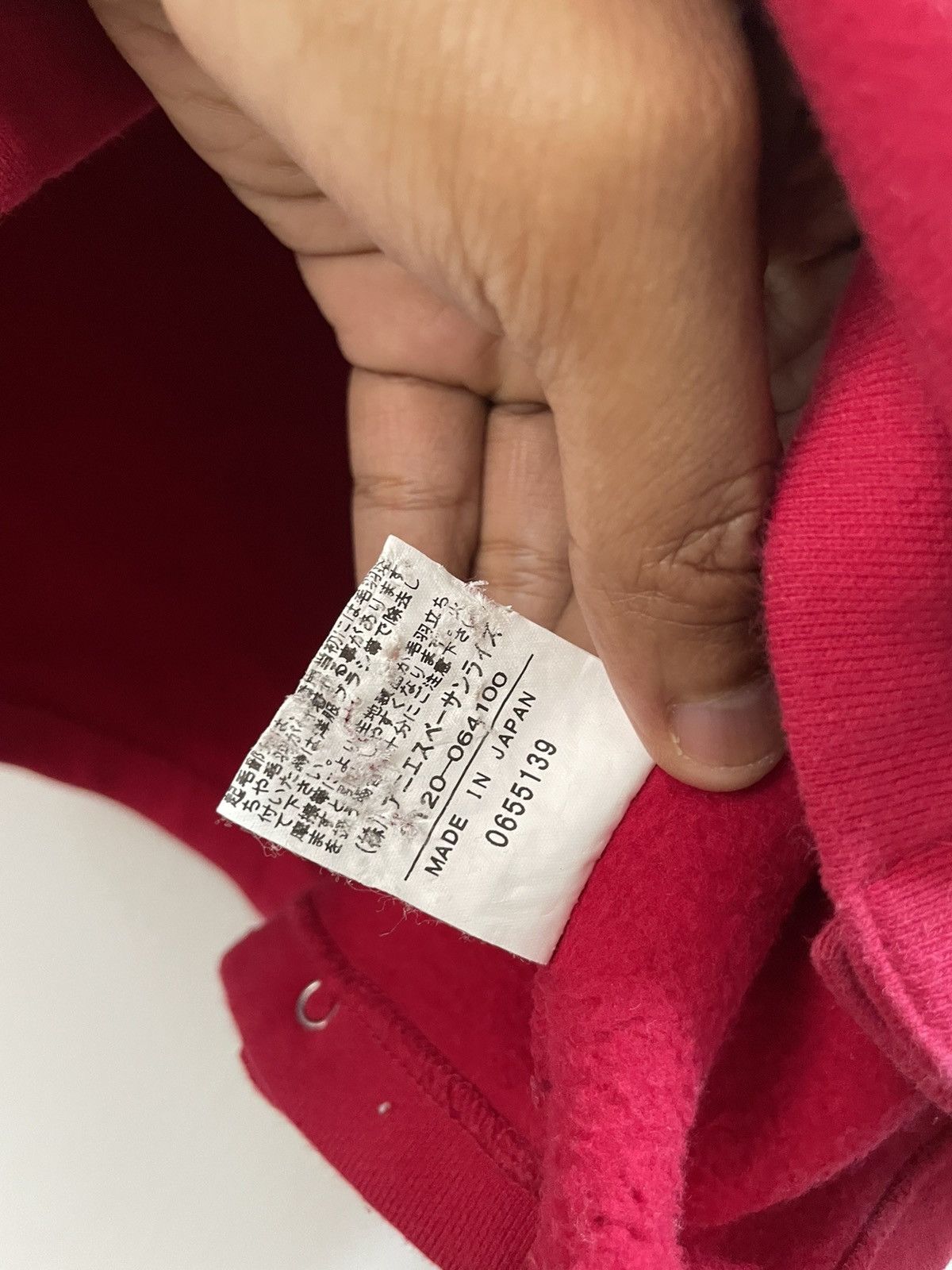 agnes b. AGNES B Sweat Cardigan Snap Button Japan Red Size L / US 10 / IT 46 - 4 Thumbnail
