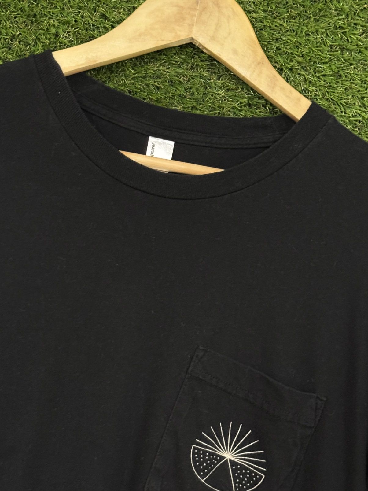 American Apparel American Apparel Black Austin Pocket Traidtional Tee Medium Size US M / EU 48-50 / 2 - 2 Thumbnail