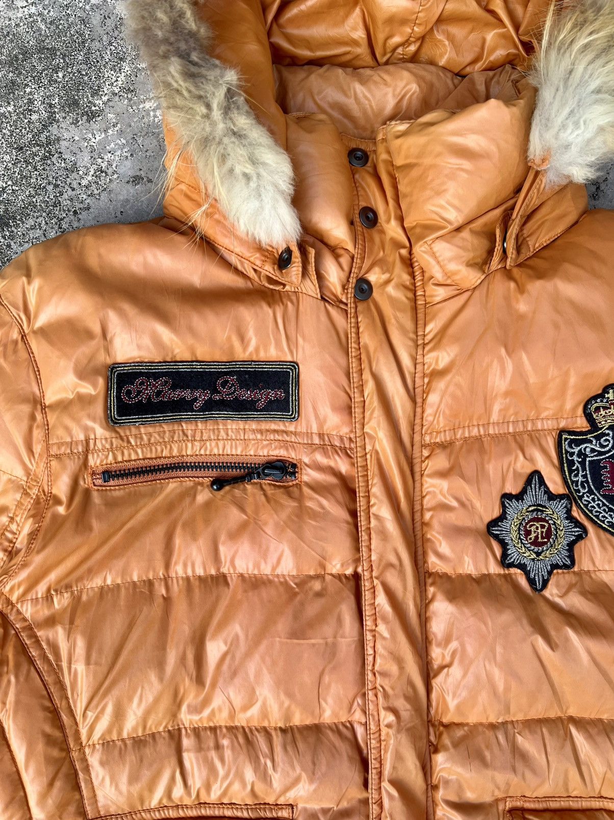 If Six Was Nine Vintage Nicole Club For Men Faux Fur Flame Hoodie Jacket Size US L / EU 52-54 / 3 - 4 Thumbnail