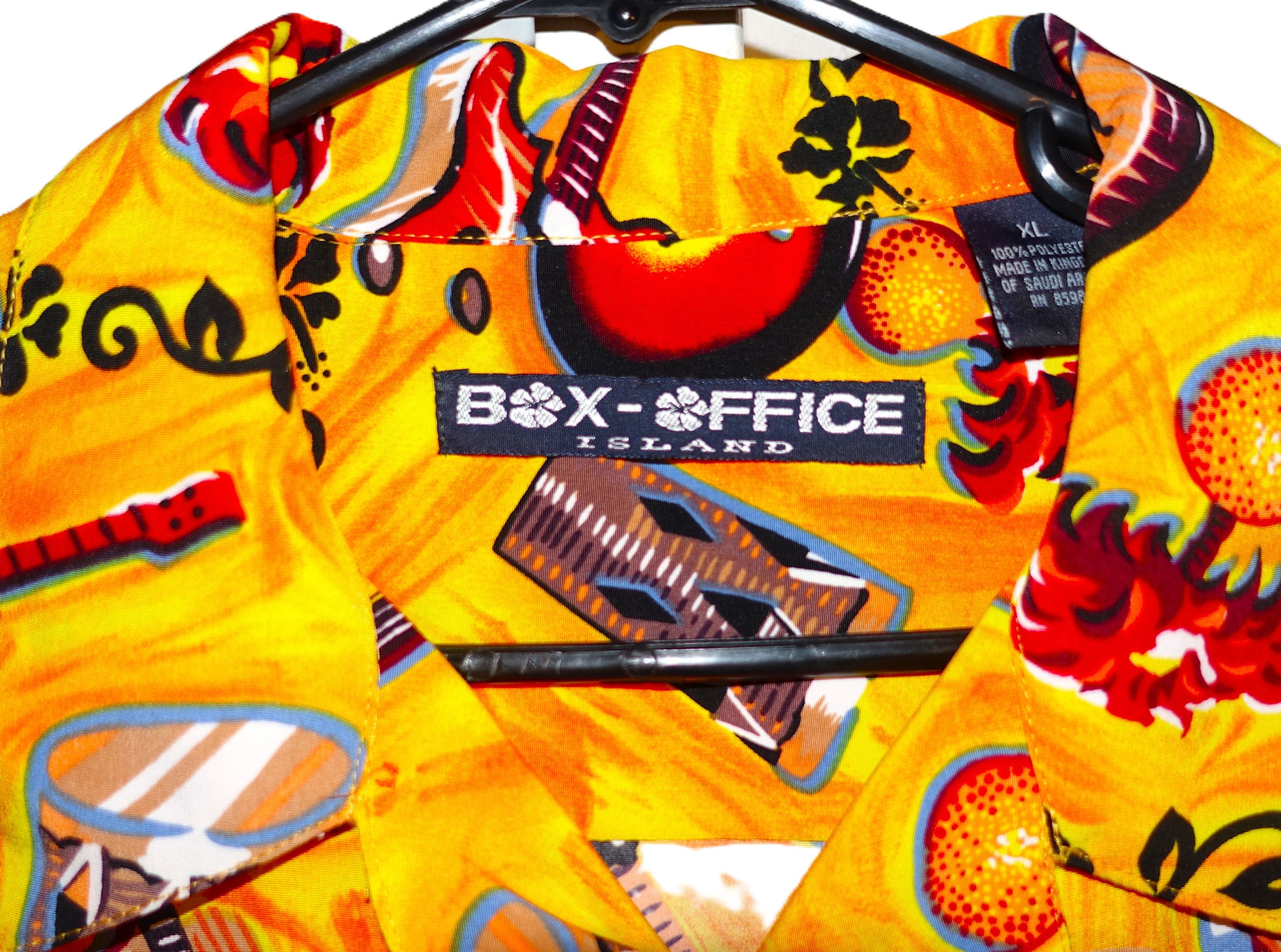 Other Box Office Island Orange Musical Instruments Shirt XL Size US XL / EU 56 / 4 - 4 Thumbnail