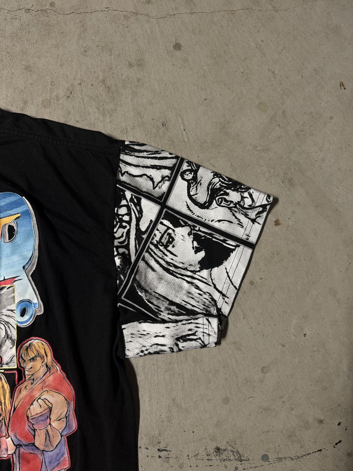 Other 1993 Street Fighter || Ryu & Ken vs. Guile & Chun-Li black Size US L / EU 52-54 / 3 - 4 Thumbnail