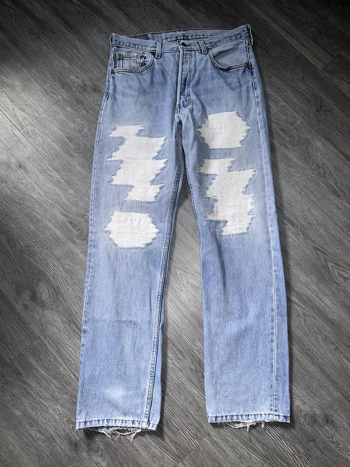 Levi's Vintage Levis Sashiko Jeans Style Size US 32 / EU 48 - 1 Thumbnail