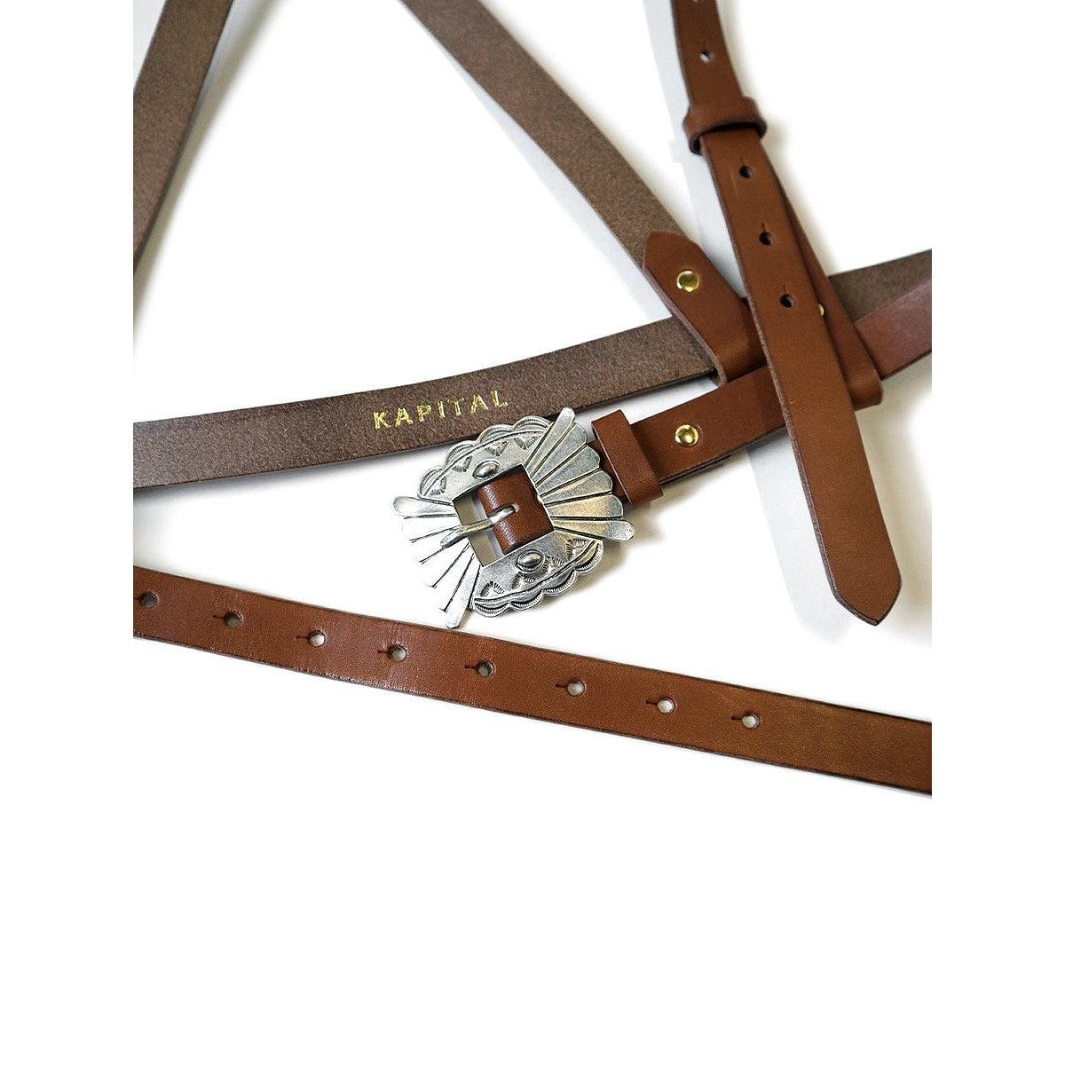 Kapital Kapital Leather Pueblo Buckle Harness (Time Sale) Size 32 - 5 Thumbnail