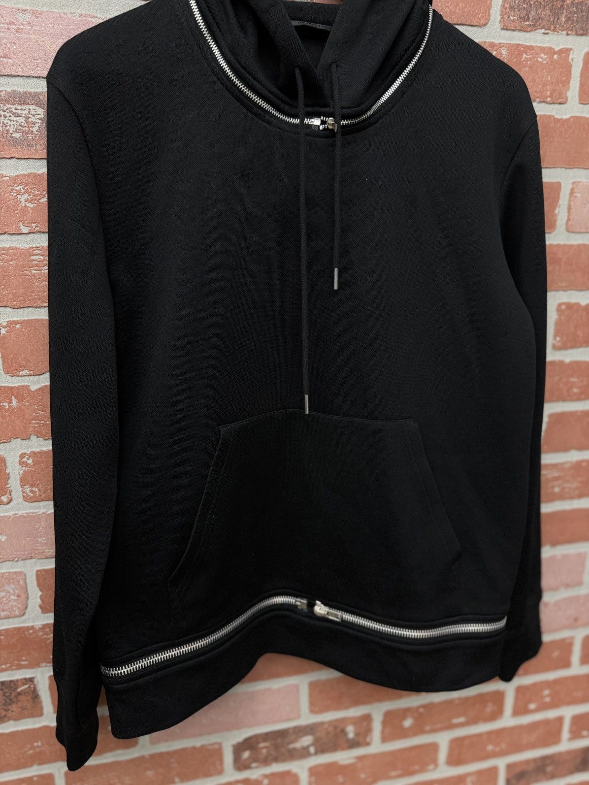 Helmut Lang Helmut Lang Hoodie Black Size M Black Zipper Size US M / EU 48-50 / 2 - 4 Thumbnail