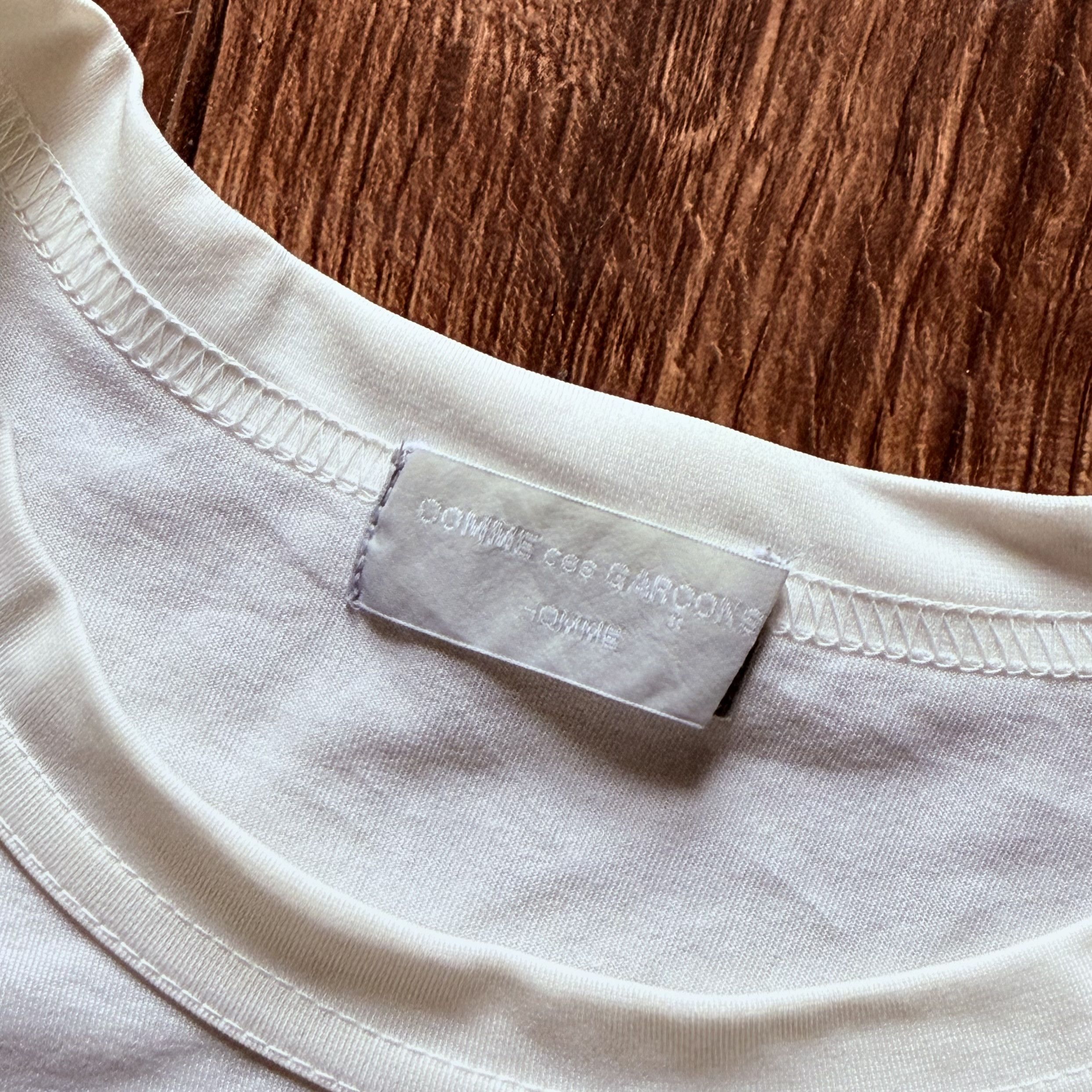 Comme des Garcons Archive 1990s Comme Des Garcons Homme Tshirt Size US L / EU 52-54 / 3 - 4 Thumbnail