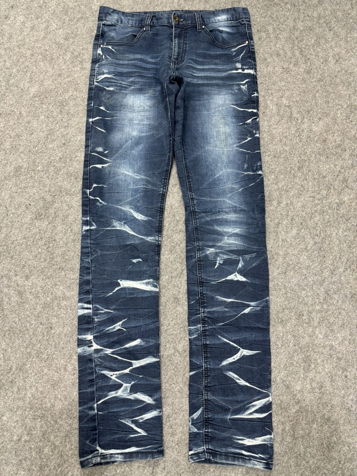 semanticdesign 💥Insane💥semanticdesign Sick Fades Skinny Stretch Pant F647 Size US 30 / EU 46 - 18 Thumbnail