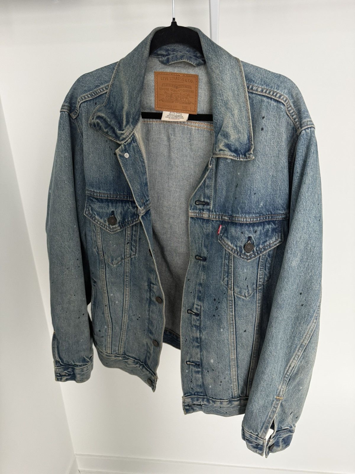 Levi's Vintage Clothing Levis Big E Vintage Fit Denim Jacket Size US L / EU 52-54 / 3 - 3 Thumbnail