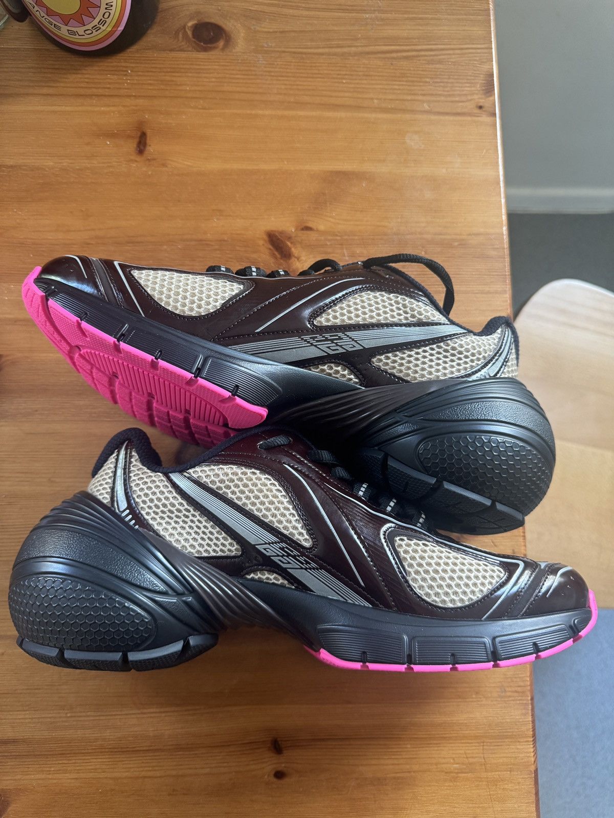 Givenchy Givenchy TK-MX Sneakers Chocolate Brown / Pink 41 UK 7 Size US 7.5 / EU 40-41 - 7 Thumbnail