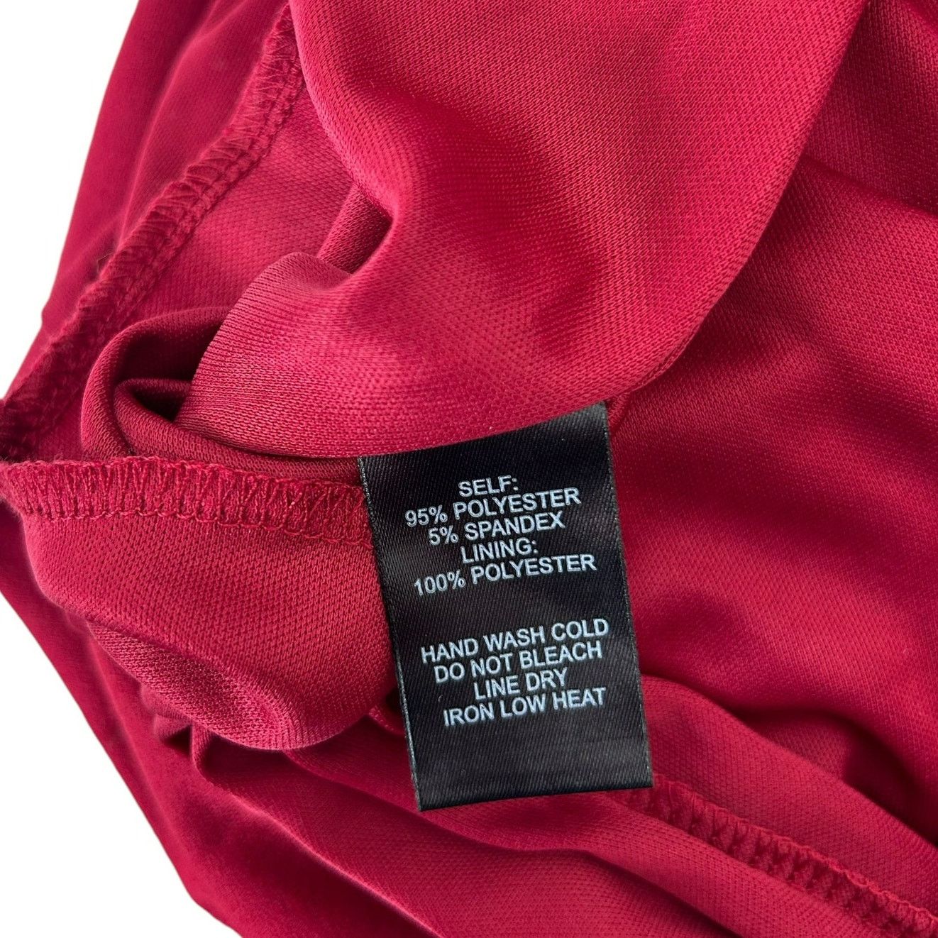 Other Lulus Red Mini Dress Ruffle Shoulder Detail Sz XS Size XS / US 0-2 / IT 36-38 - 4 Thumbnail