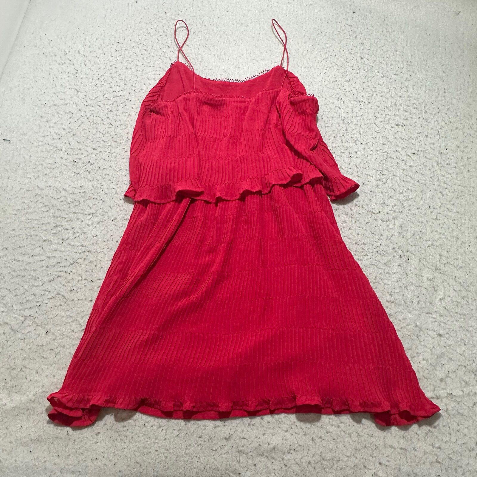 Anthropologie Moon River Anthropologie Small Hot Pink Mini Dress Size S / US 4 / IT 40 - 13 Thumbnail