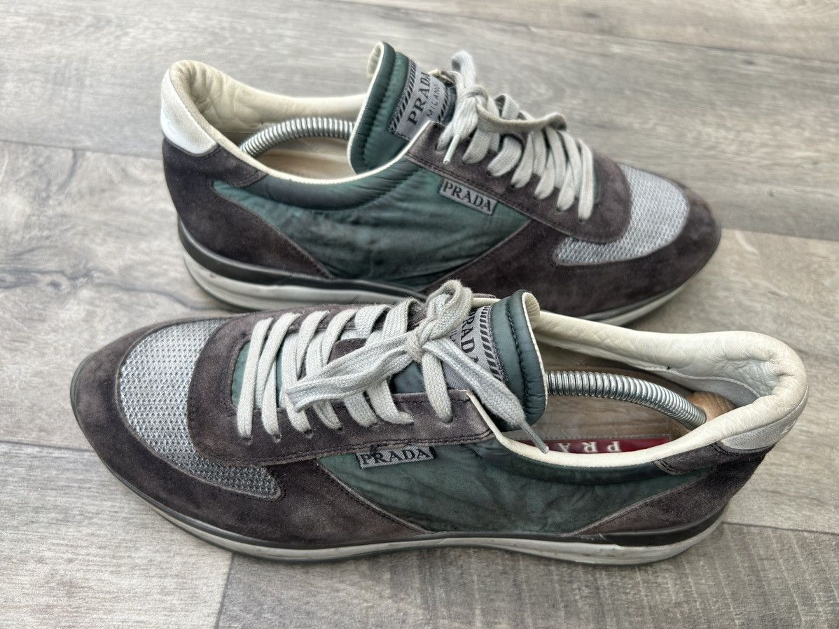 Prada Prada suede sneakers Size US 10 / EU 43 - 4 Thumbnail