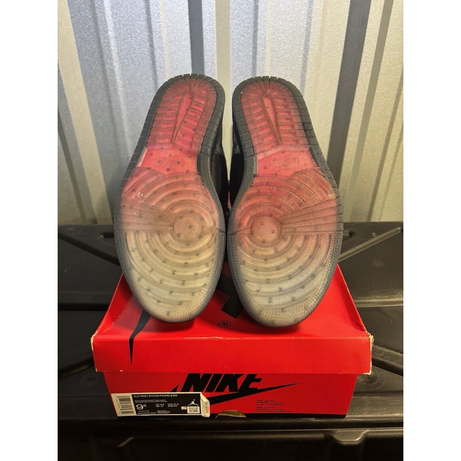 Jordan Brand Size 9.5 - Air Jordan 1 Retro Zoom High Fearless OG AMAZING Size US 9.5 / EU 42-43 - 6 Thumbnail