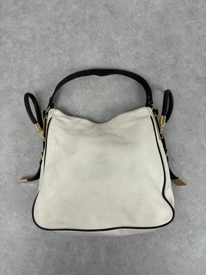 Jil Sander Jil Sander Creamy White Leather Handle Bag Size ONE SIZE - 5 Thumbnail