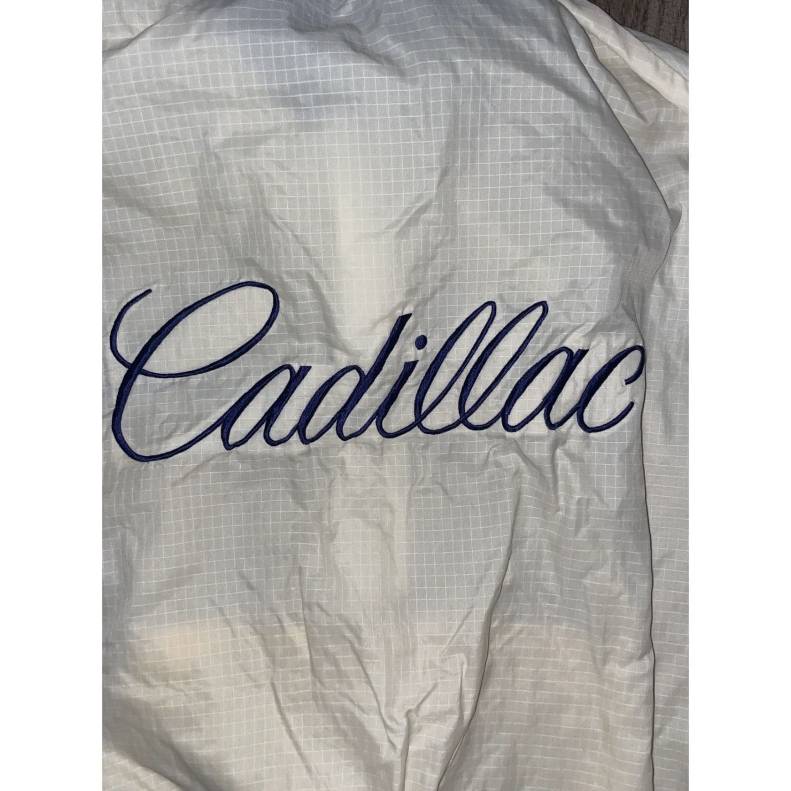 Vintage VINTAGE Cadillac Windbreaker Jacket XL Black Mens Jacket Size US XL / EU 56 / 4 - 5 Thumbnail