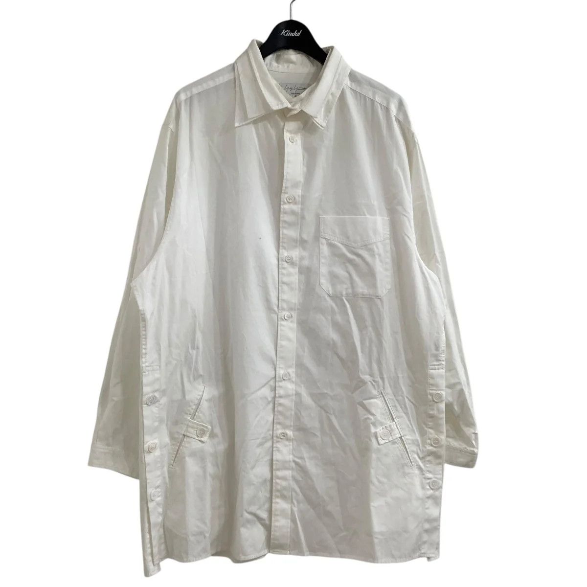 Yohji Yamamoto Yohji Yamamoto pour homme long shirt Size US L / EU 52-54 / 3 - 1 Thumbnail