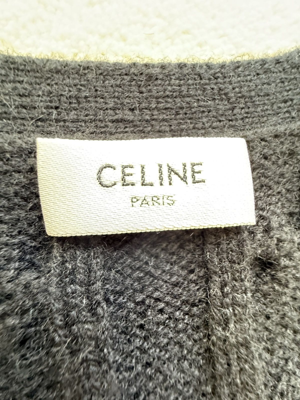Celine $2.6k FW24 Celine logo triomphe cashmere cardigan Hedi XL Size US XL / EU 56 / 4 - 22 Thumbnail