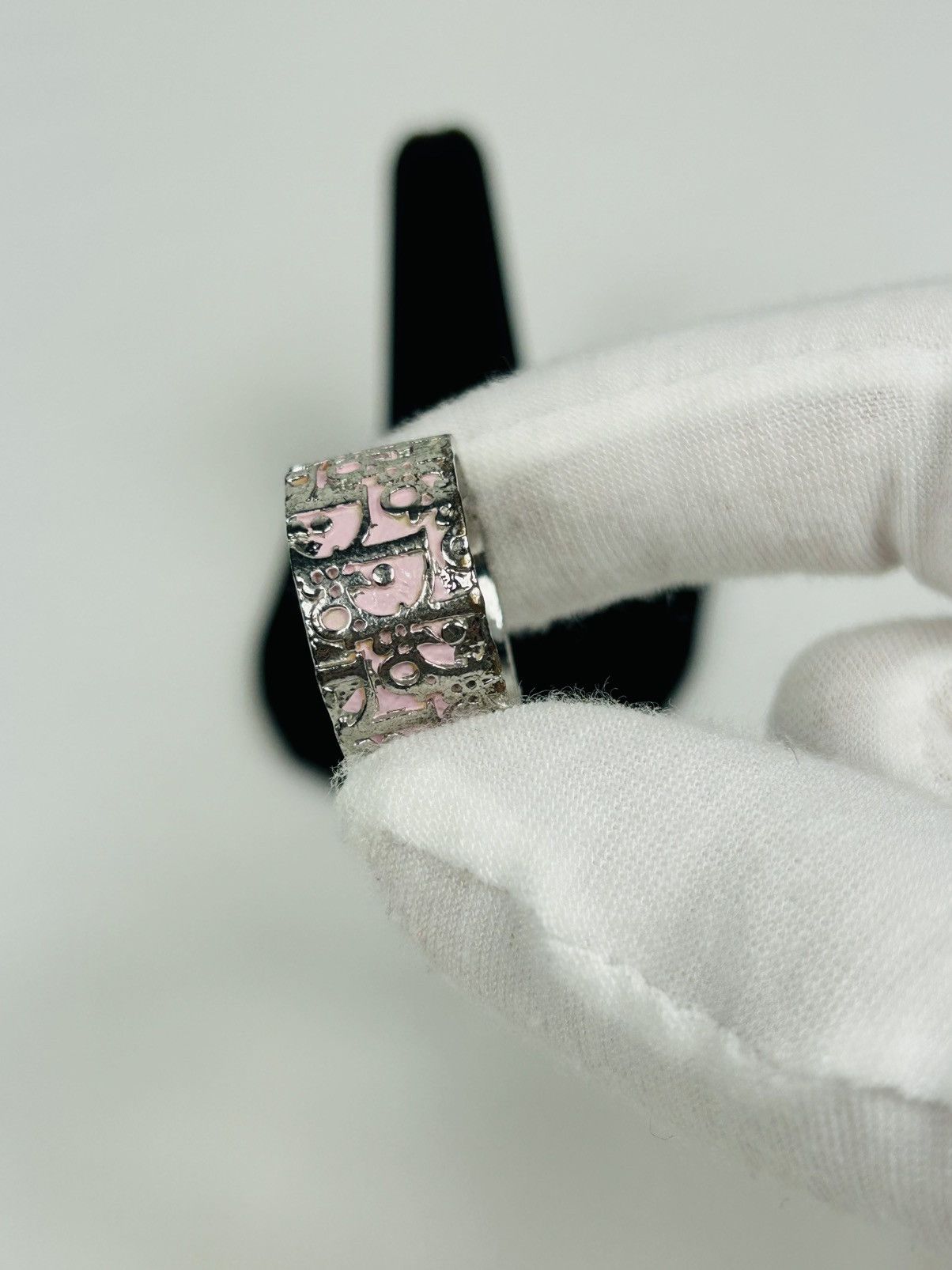 Dior Dior Pink Trotter 2 Ring Size 7 Size ONE SIZE - 6 Thumbnail
