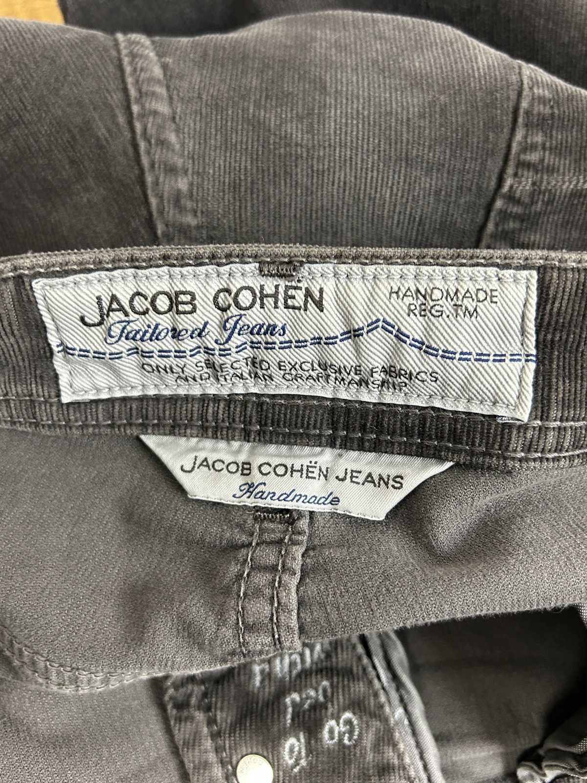 Jacob Cohen Jacob Cohen Corduroy Velvet Style 620 Pants Trousers 36 Size US 36 / EU 52 - 9 Thumbnail