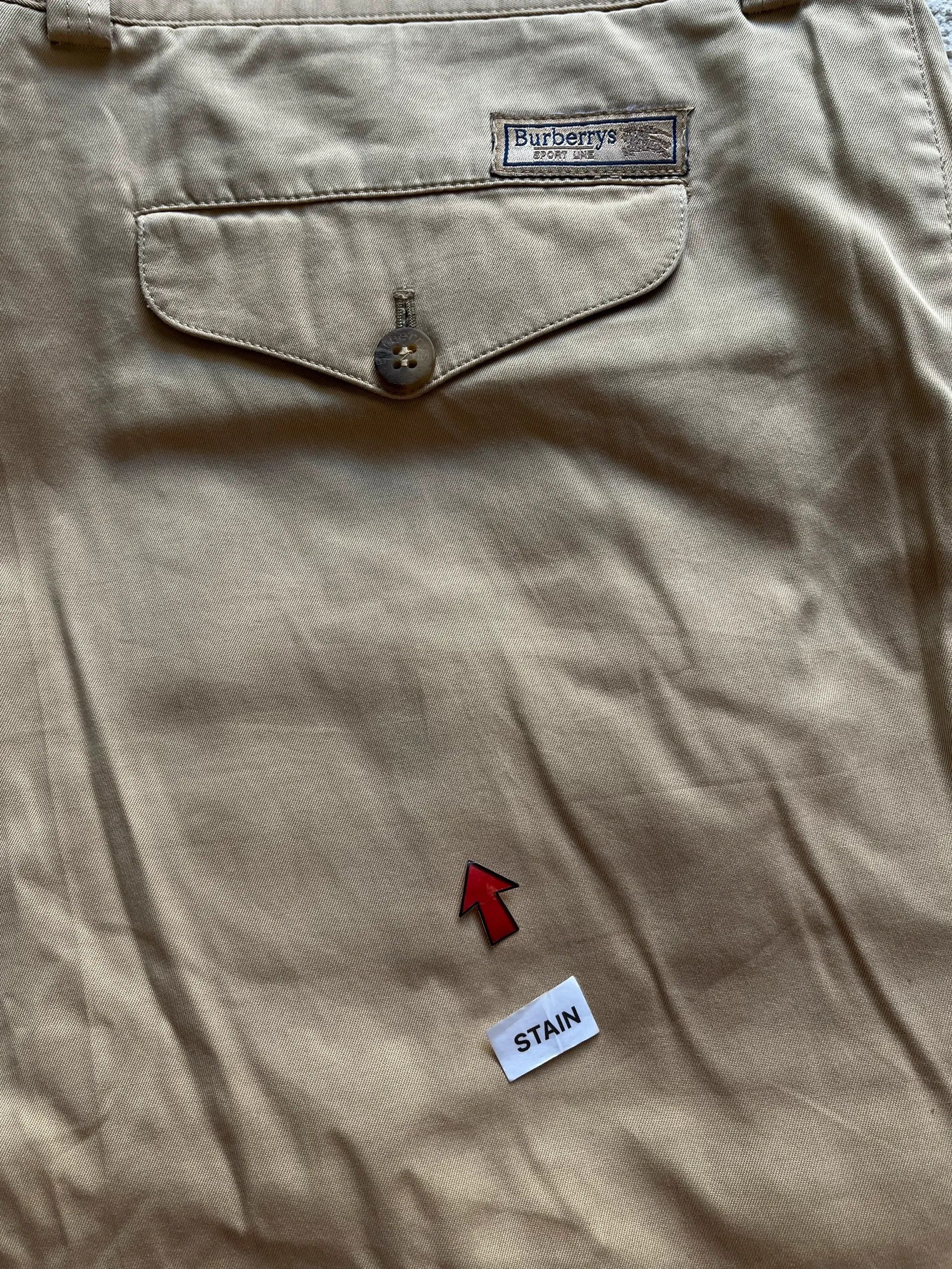 Burberry Burberry’s Of London Chinos Pants Wide 90s Sz 55 / XXL Size US 41 - 12 Thumbnail