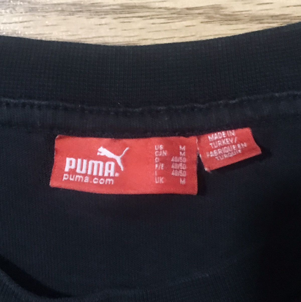 Puma Vintage Puma Amsterdam XXX Logo T-shirt Mens M Black Size US M / EU 48-50 / 2 - 3 Thumbnail