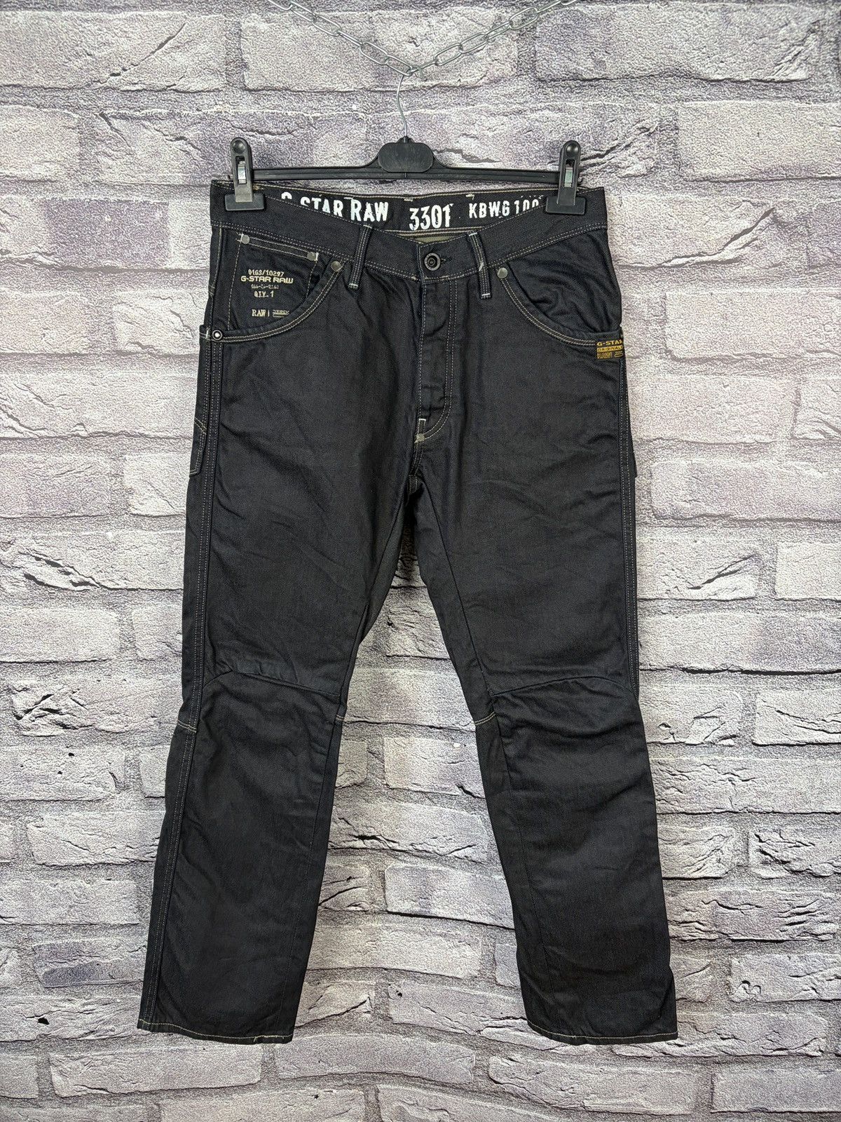 G-Star Vintage very rare denim jeans G-star Size US 34 / EU 50 - 1 Thumbnail