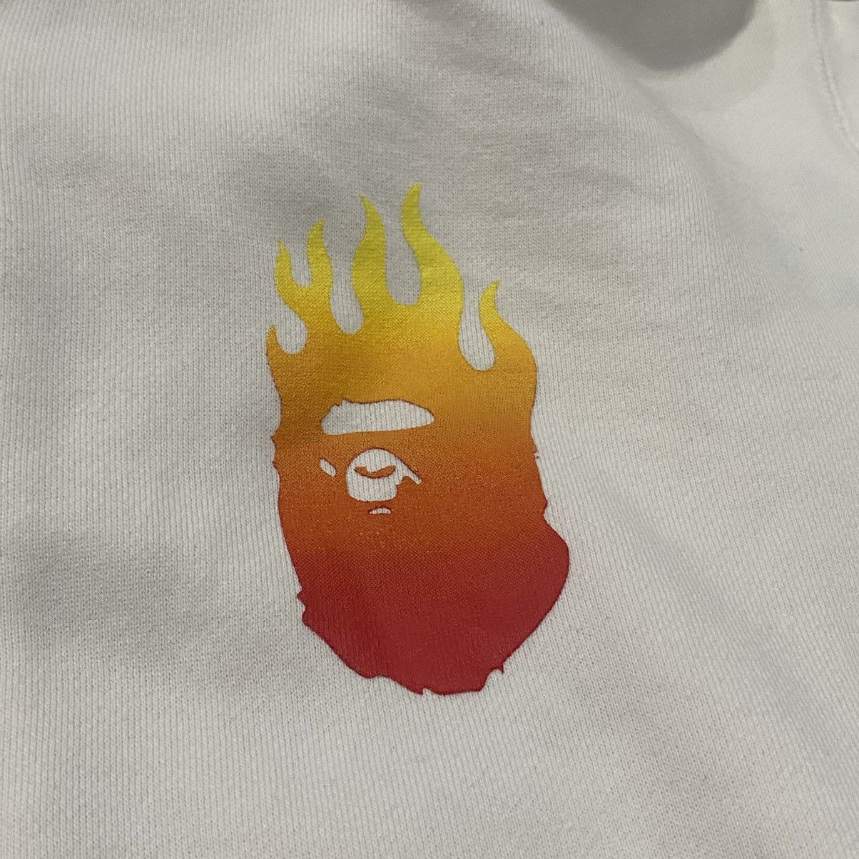Bape Bape Flame Zip Hoodie Size US L / EU 52-54 / 3 - 2 Thumbnail