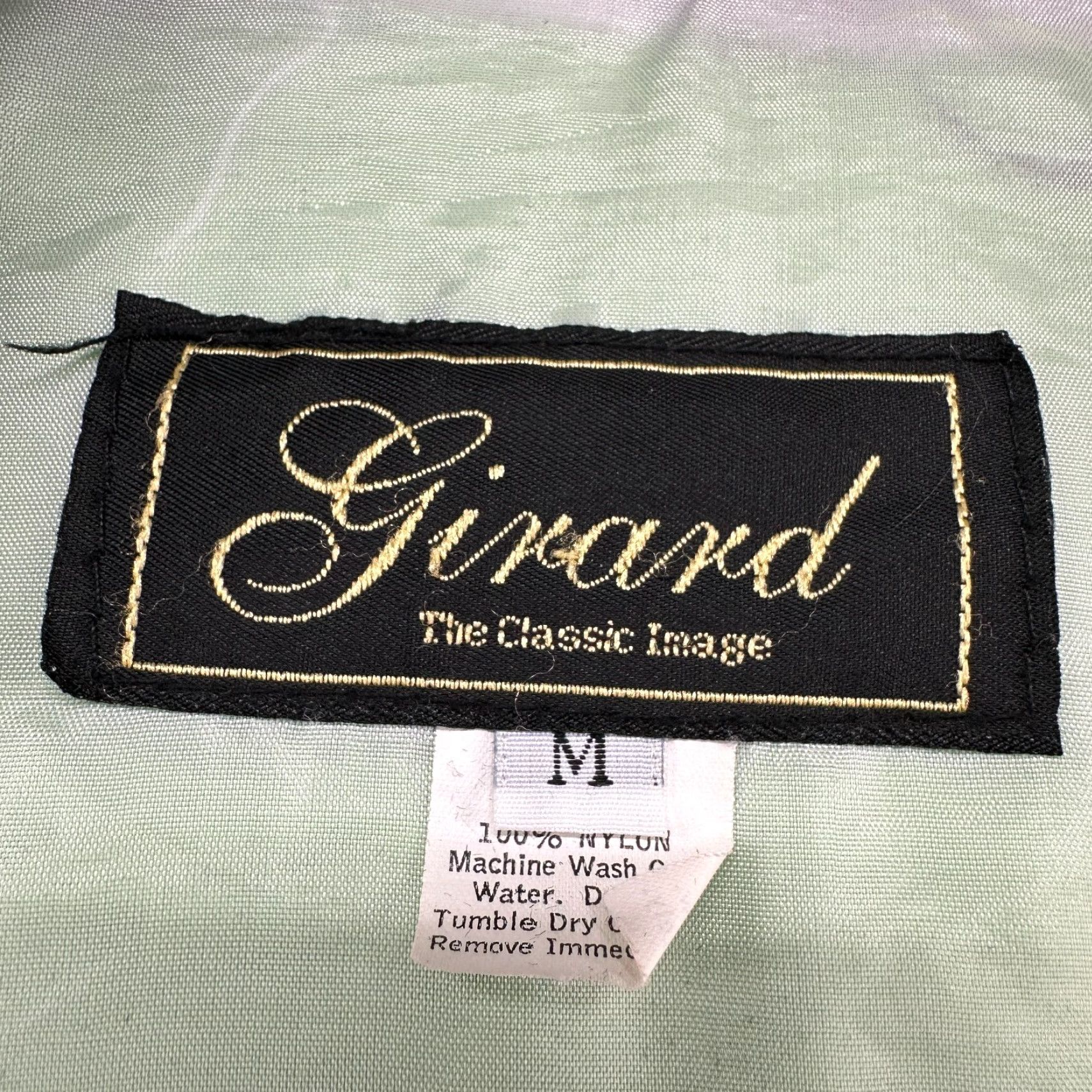 Vintage VINTAGE Girard Matco Tools Jacket Mens M Green Black Windbreaker Lined Nylon Taped Seam Full Zip Hooded 90s Mens Size US M / EU 48-50 / 2 - 7 Thumbnail