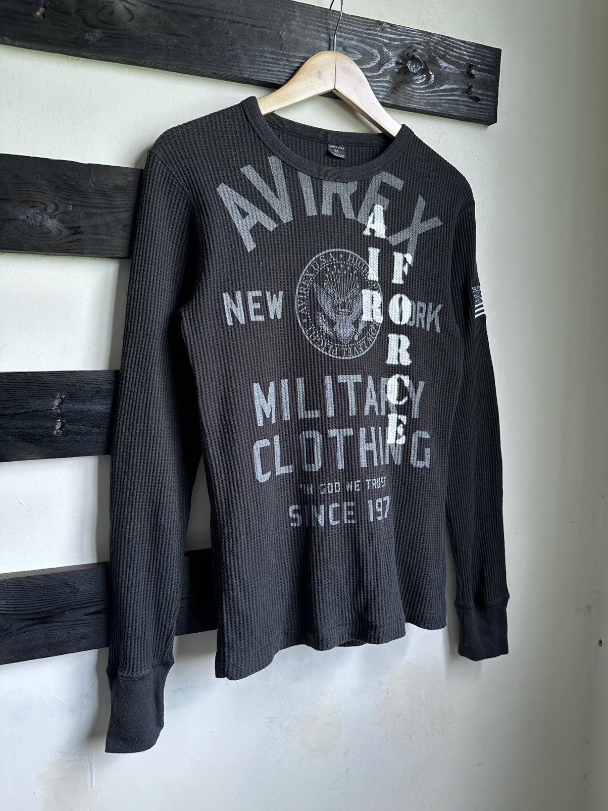 Avirex Vintage Avirex Long-sleeve Breathable Tee Size US M / EU 48-50 / 2 - 3 Thumbnail