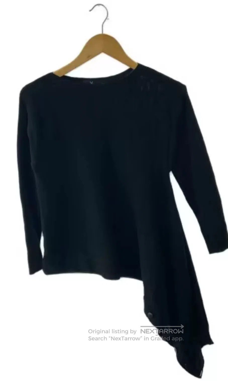 Yohji Yamamoto Y's Yohji Yamamoto Deformed Wool Sweater. Size XS / US 0-2 / IT 36-38 - 1 Thumbnail