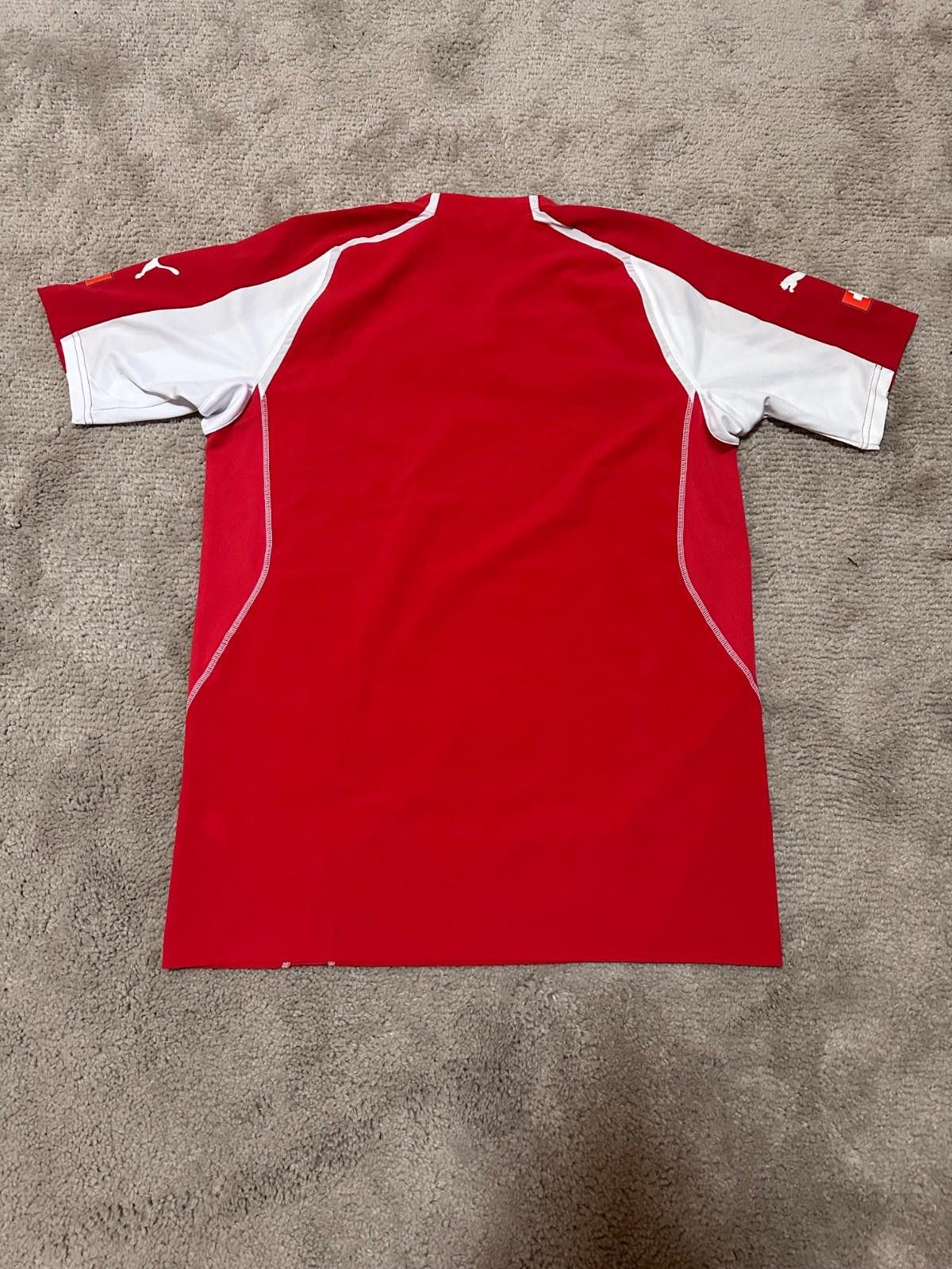 Puma Switzerland football shirt 2004/2006 Jersey Suisse Soccer L Size US L / EU 52-54 / 3 - 6 Thumbnail