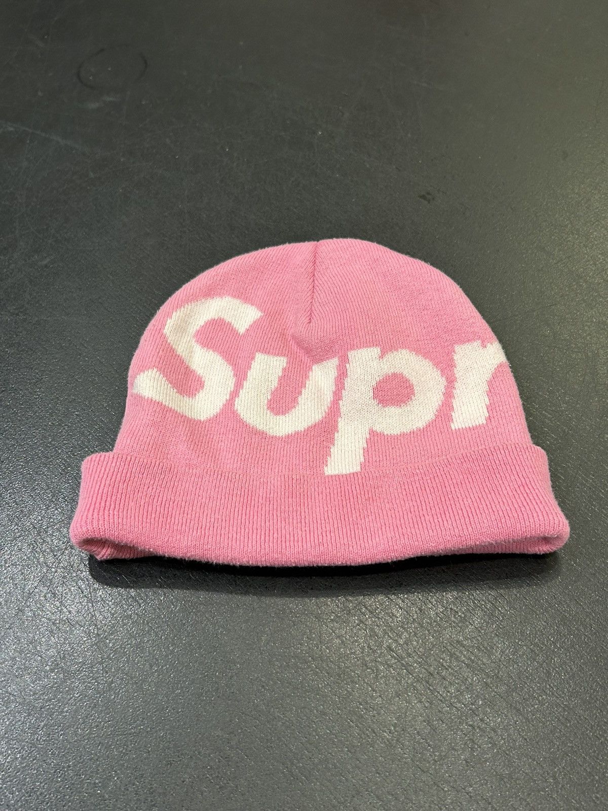 Supreme Supreme Diamond beanie pink multi | Grailed