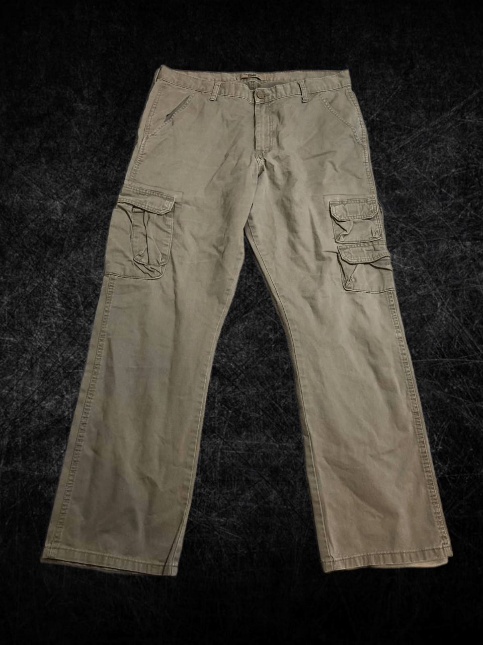 Wrangler Wrangler 00's Cargo Utility Trousers Beige pants Size US 36 / EU 52 - 1 Thumbnail