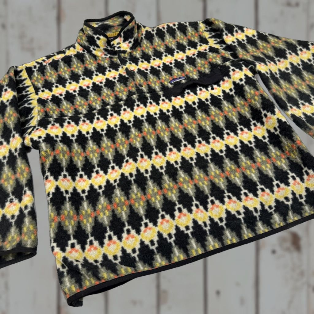 Patagonia Patagonia Synchilla Snap-T Fleece Jacket Mens Large Aztec Geometric Pullover Size US L / EU 52-54 / 3 - 1 Thumbnail